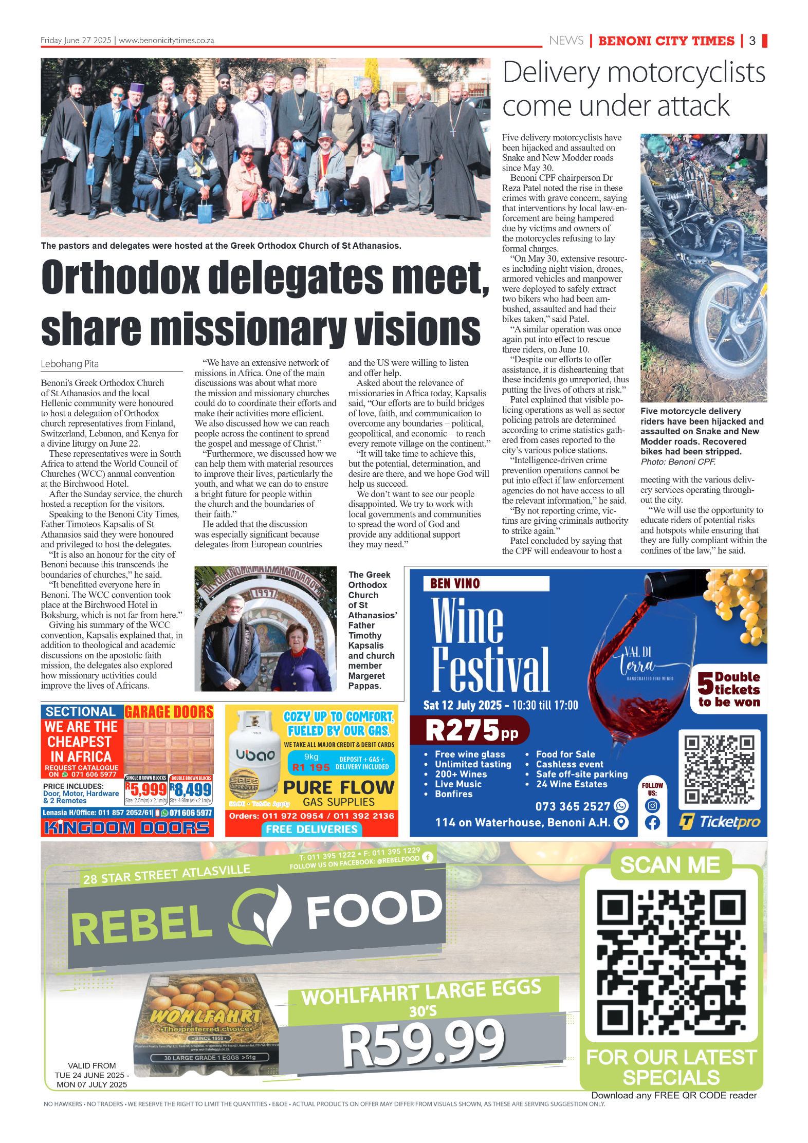 Benoni City Times 27 June 2025 page 3