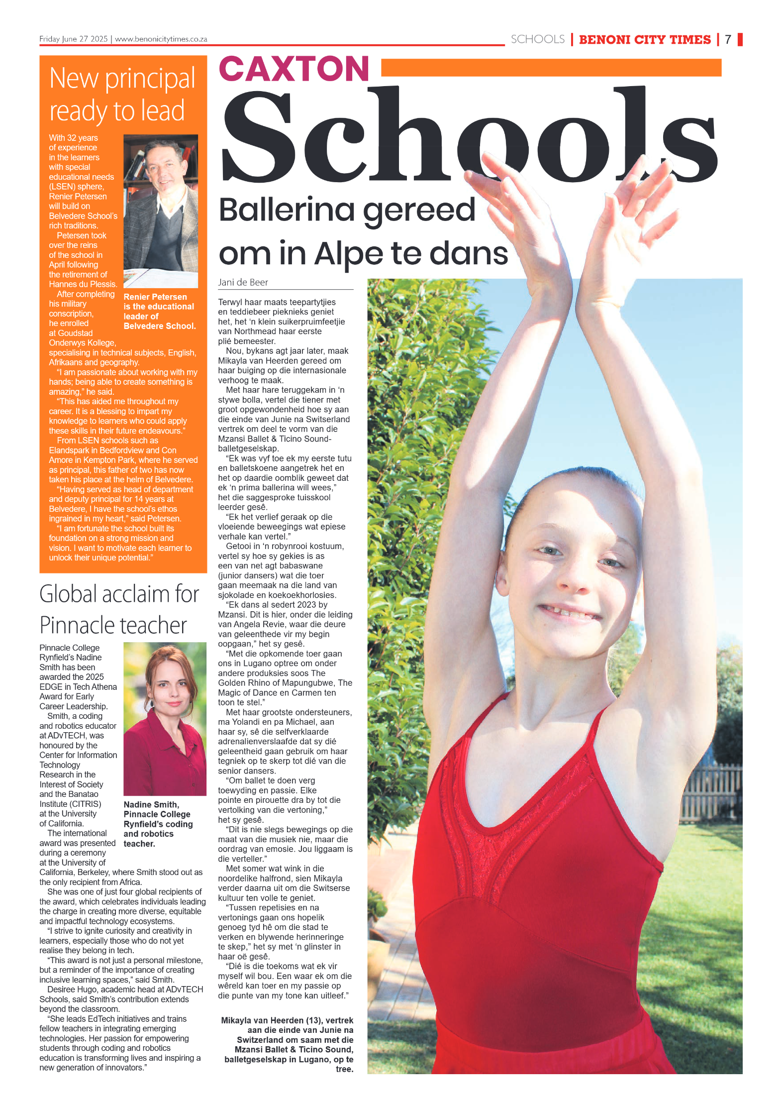 Benoni City Times 27 June 2025 page 7