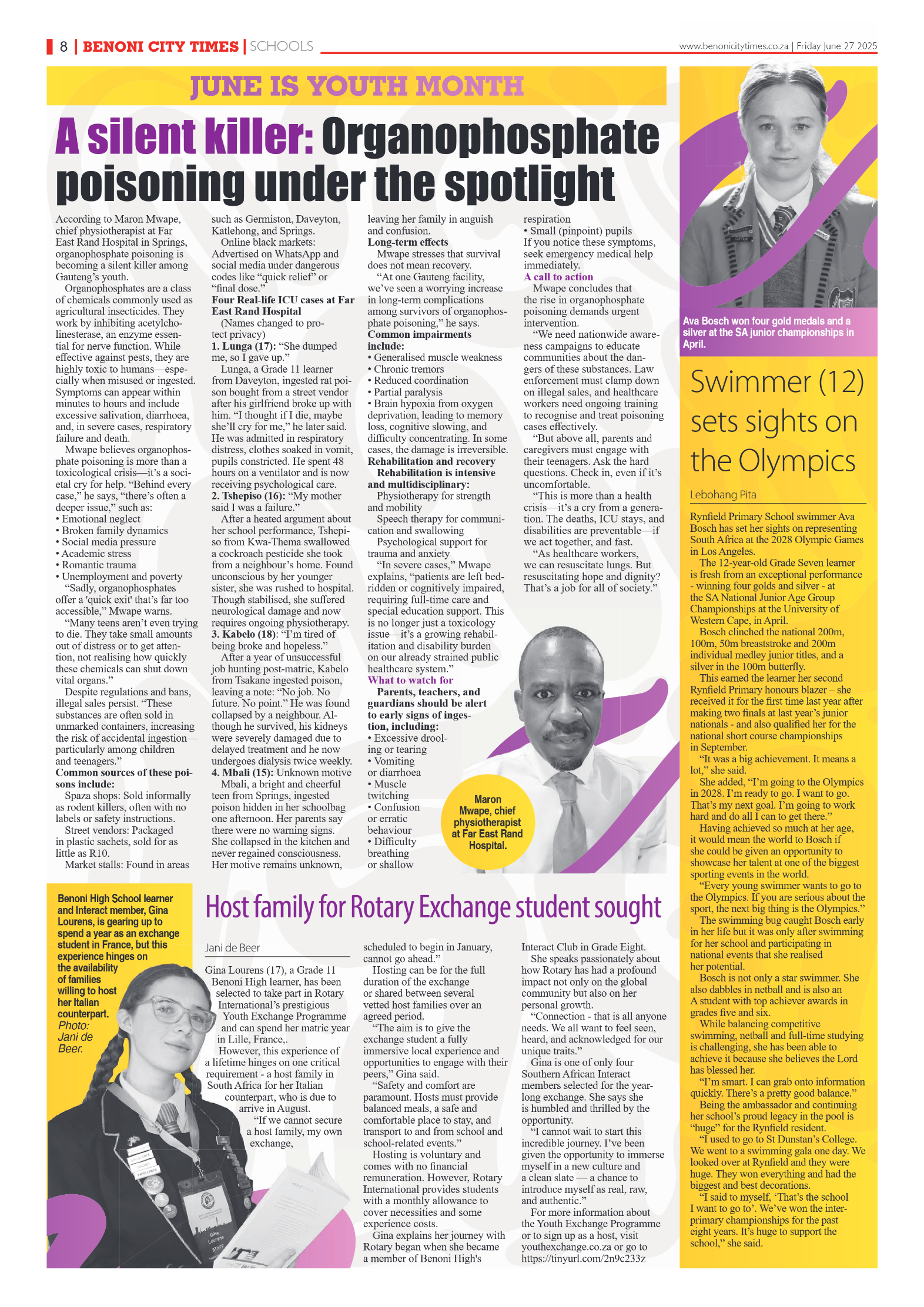 Benoni City Times 27 June 2025 page 8