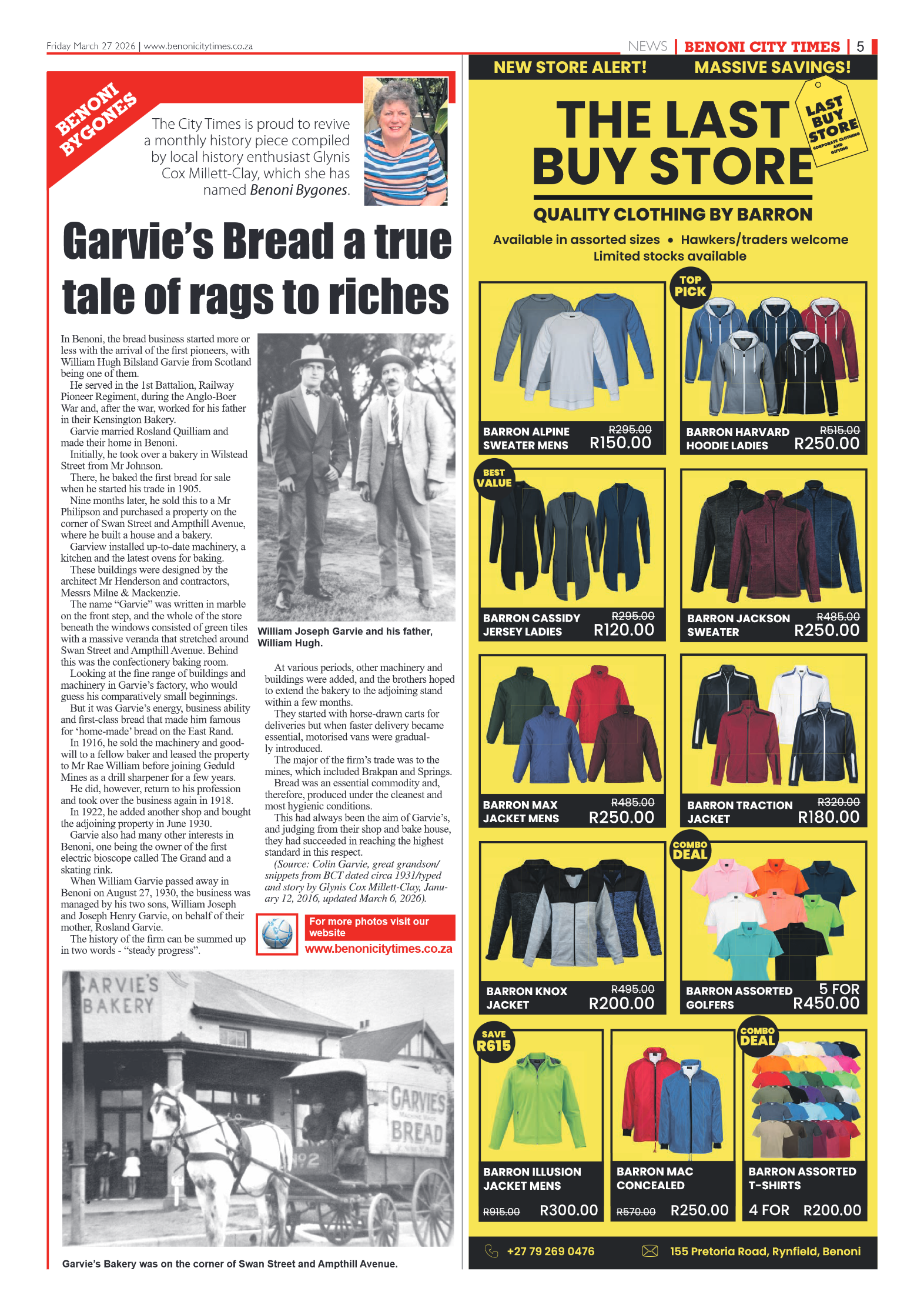 Benoni City Times 27 March 2026 page 5
