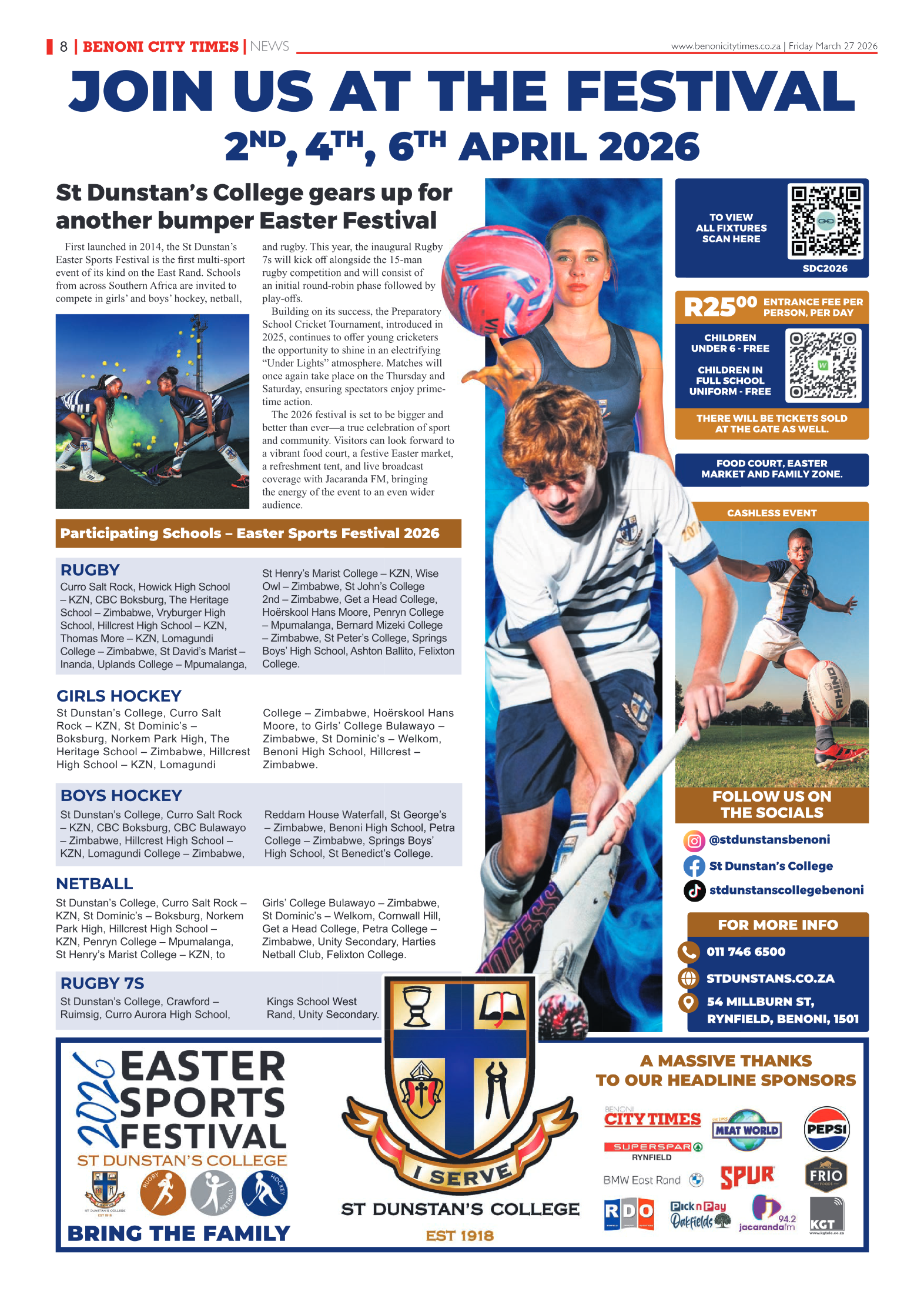 Benoni City Times 27 March 2026 page 8