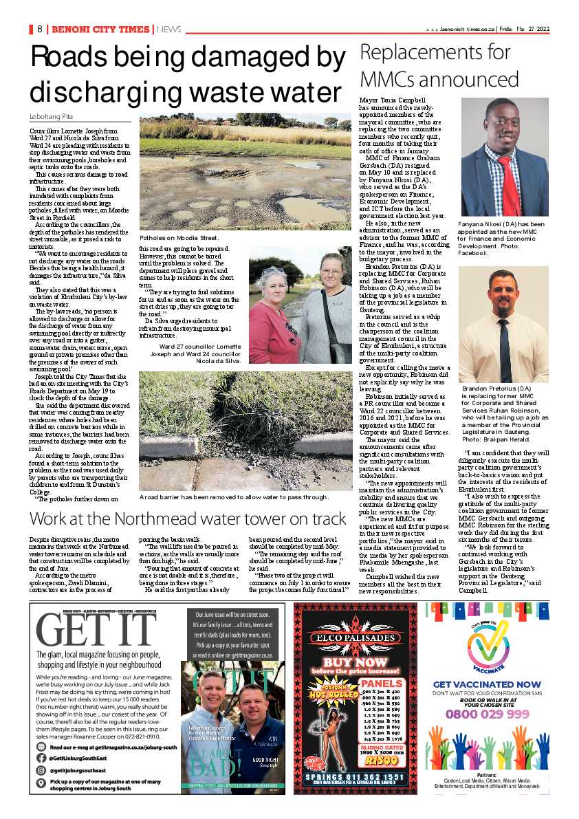 Benoni City Times 27 May 2022 page 10