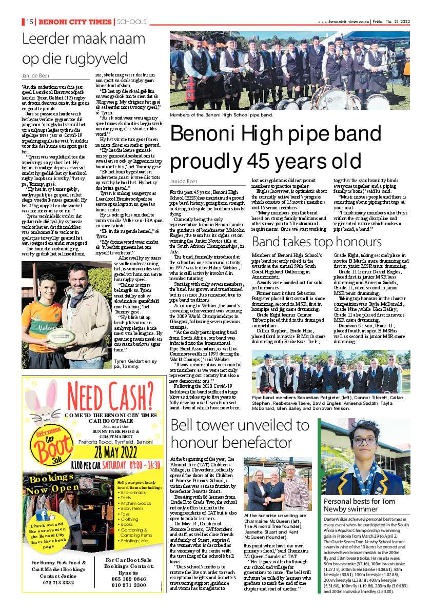 Benoni City Times 27 May 2022 page 18