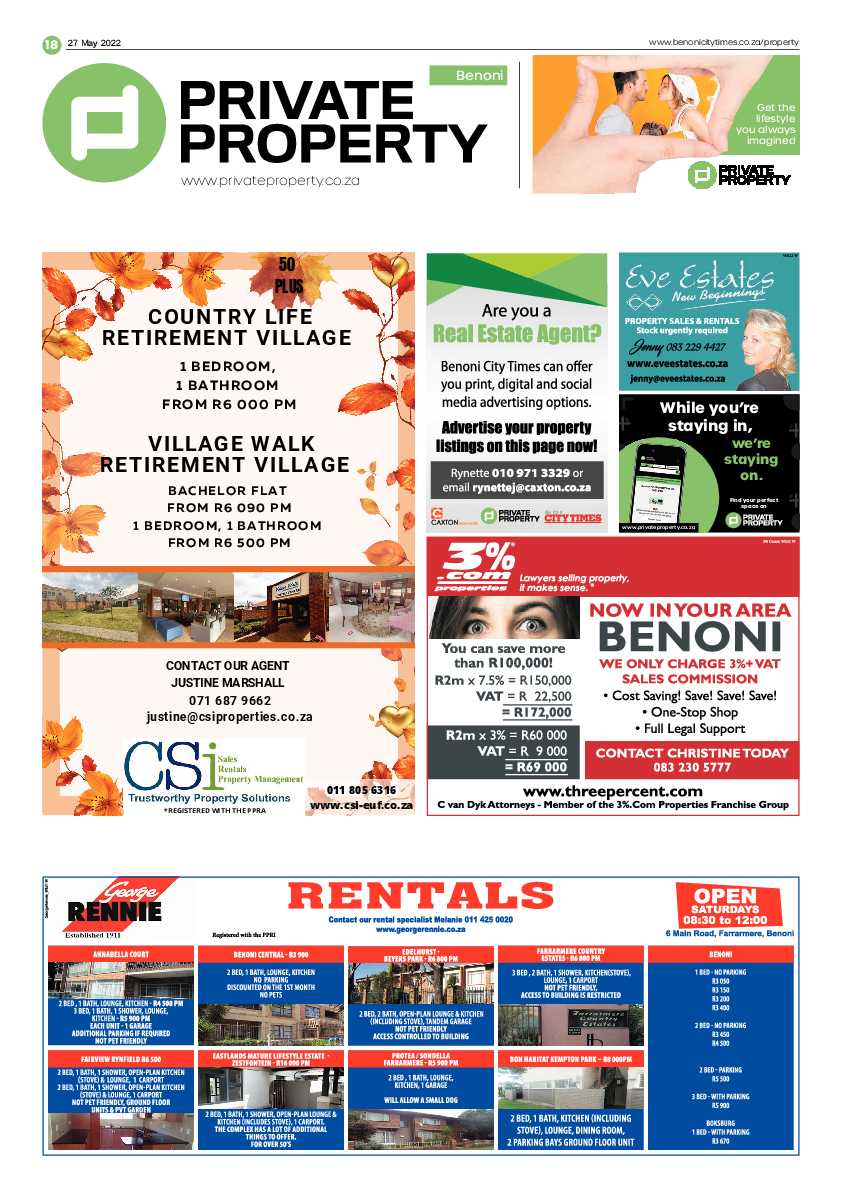 Benoni City Times 27 May 2022 page 20