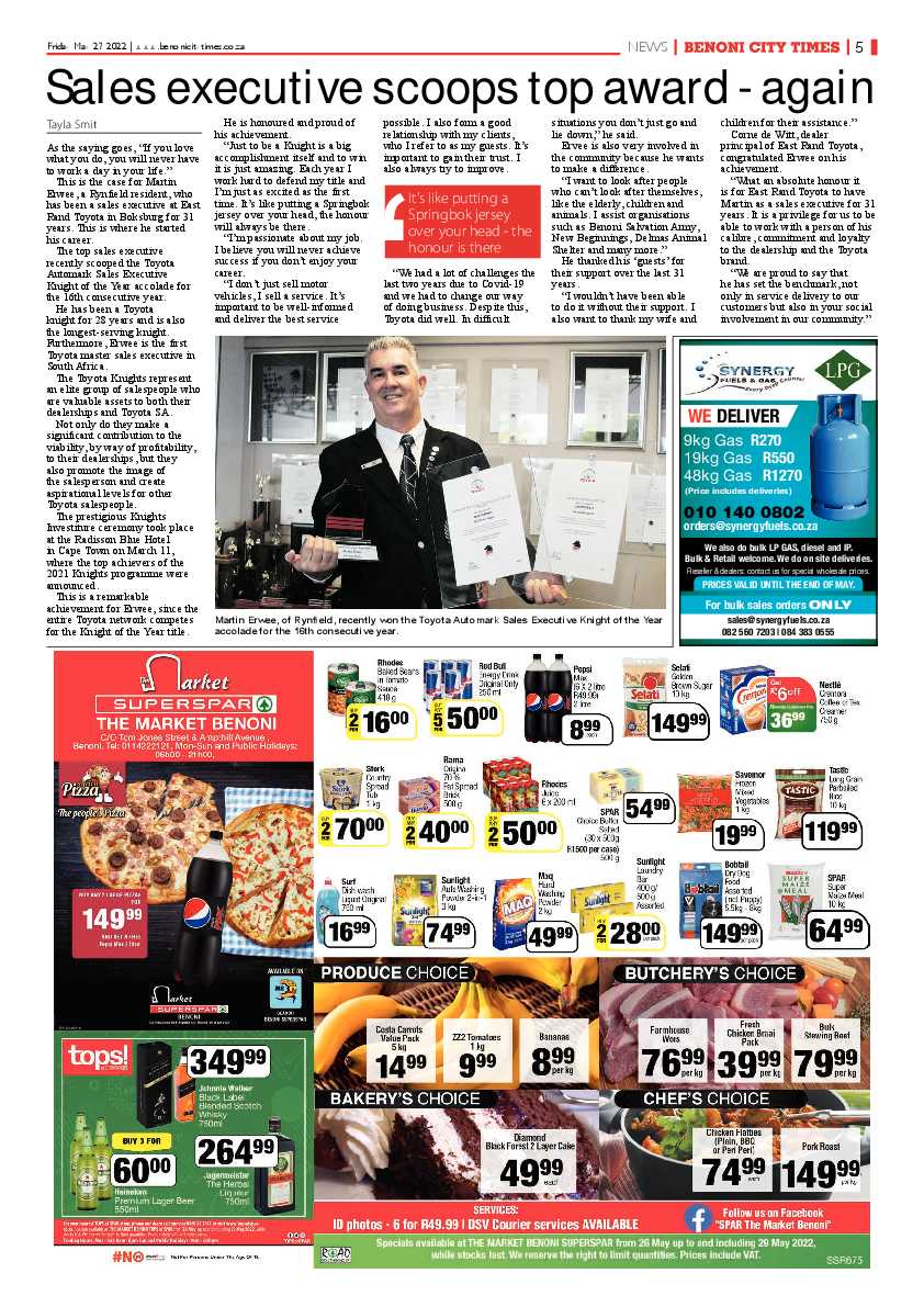 Benoni City Times 27 May 2022 page 7
