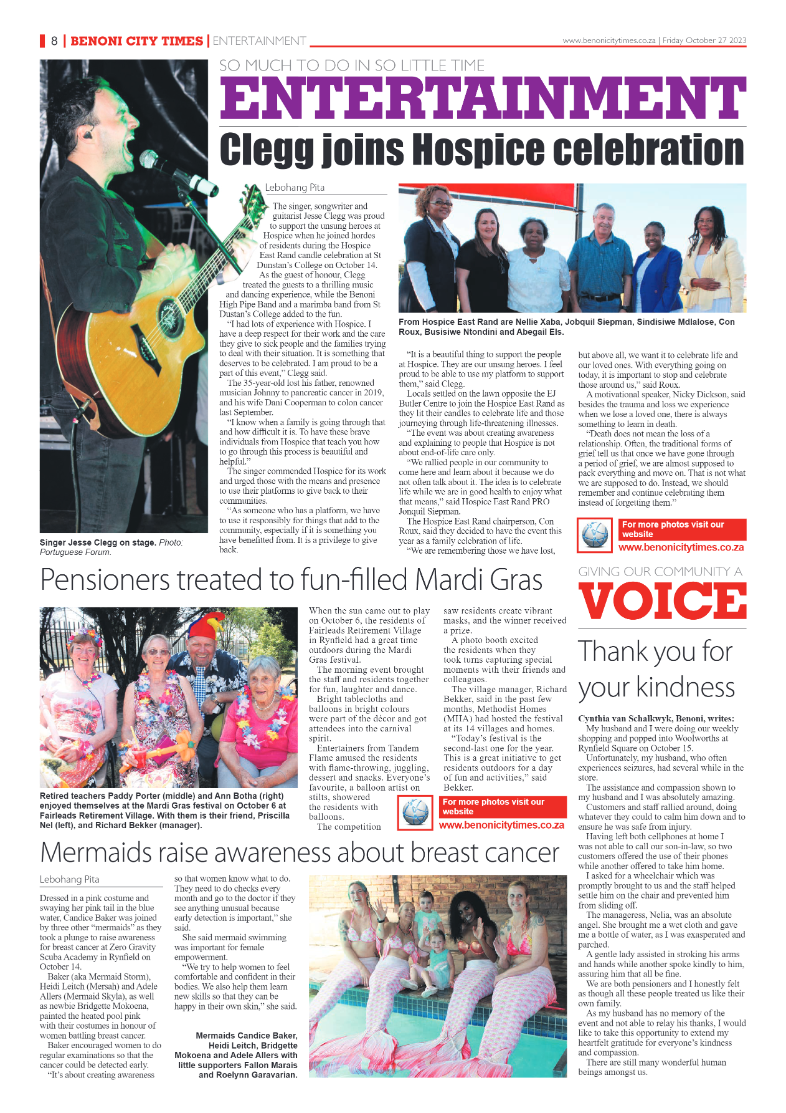 Benoni City Times 27 October 2023 page 10