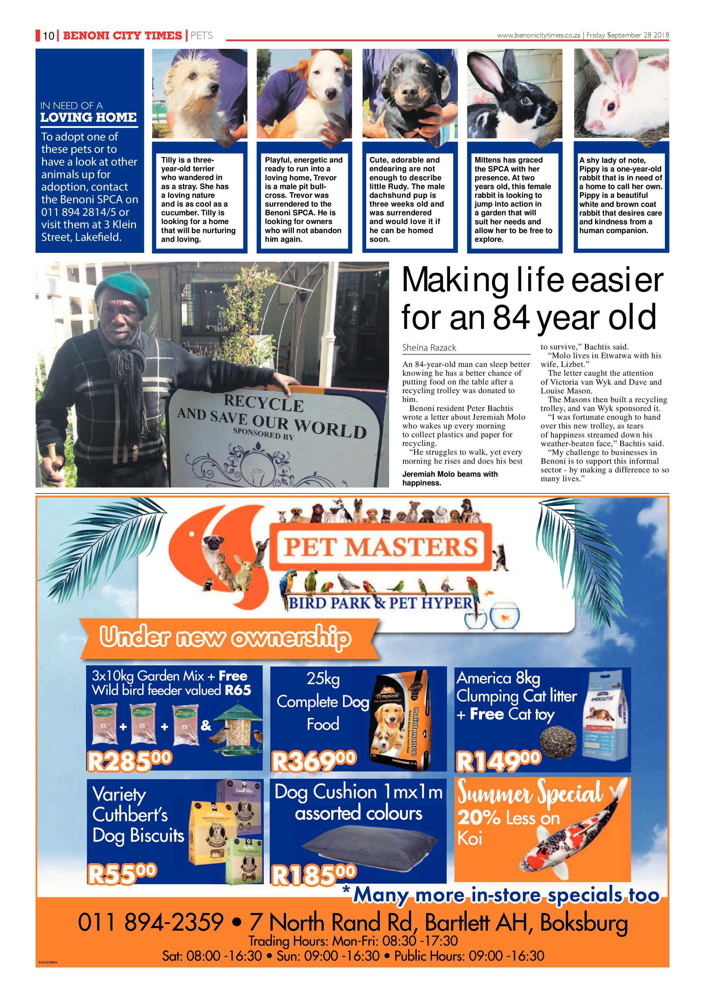 Benoni City Times 27 September 2018 page 10