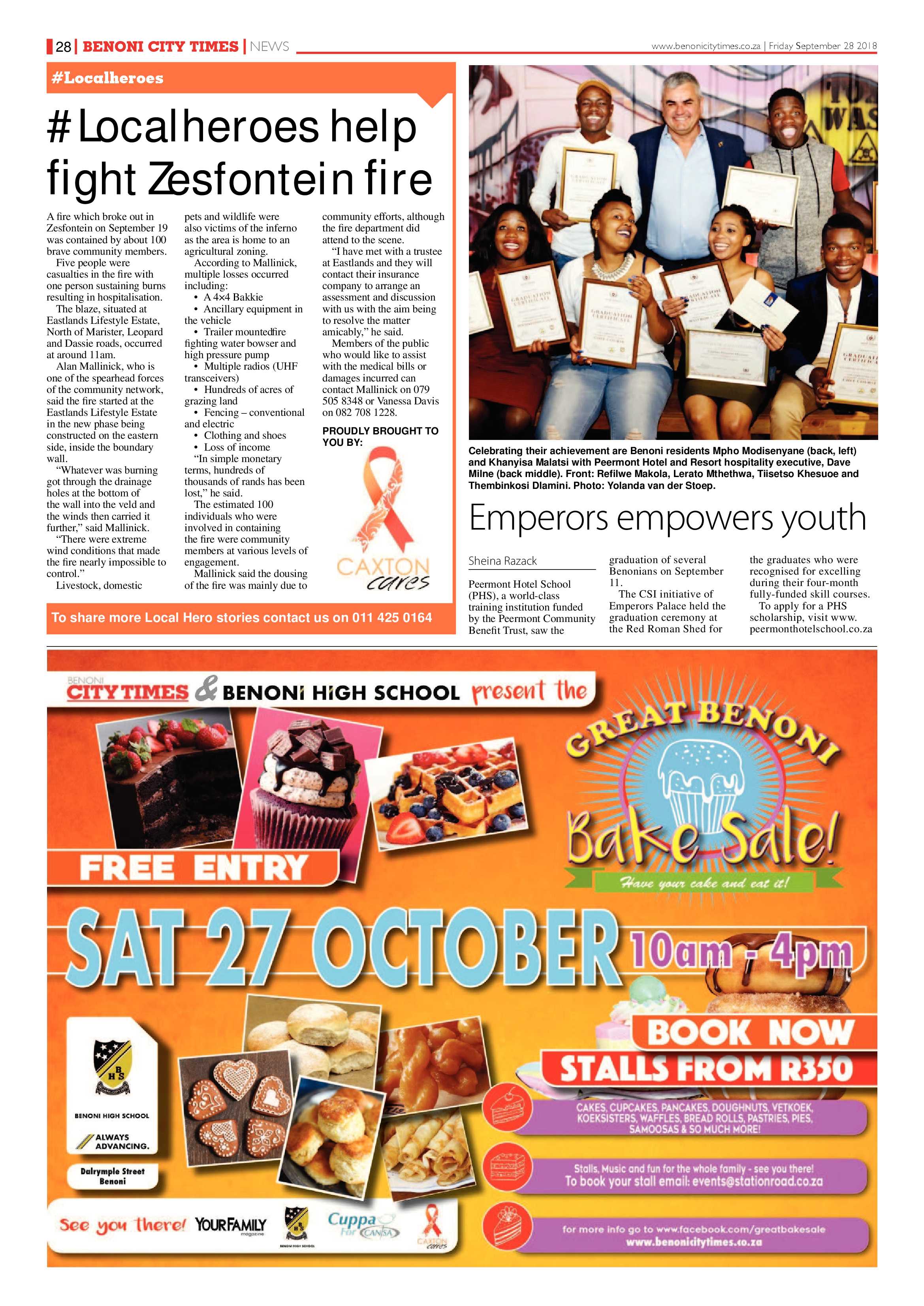 Benoni City Times 27 September 2018 page 28