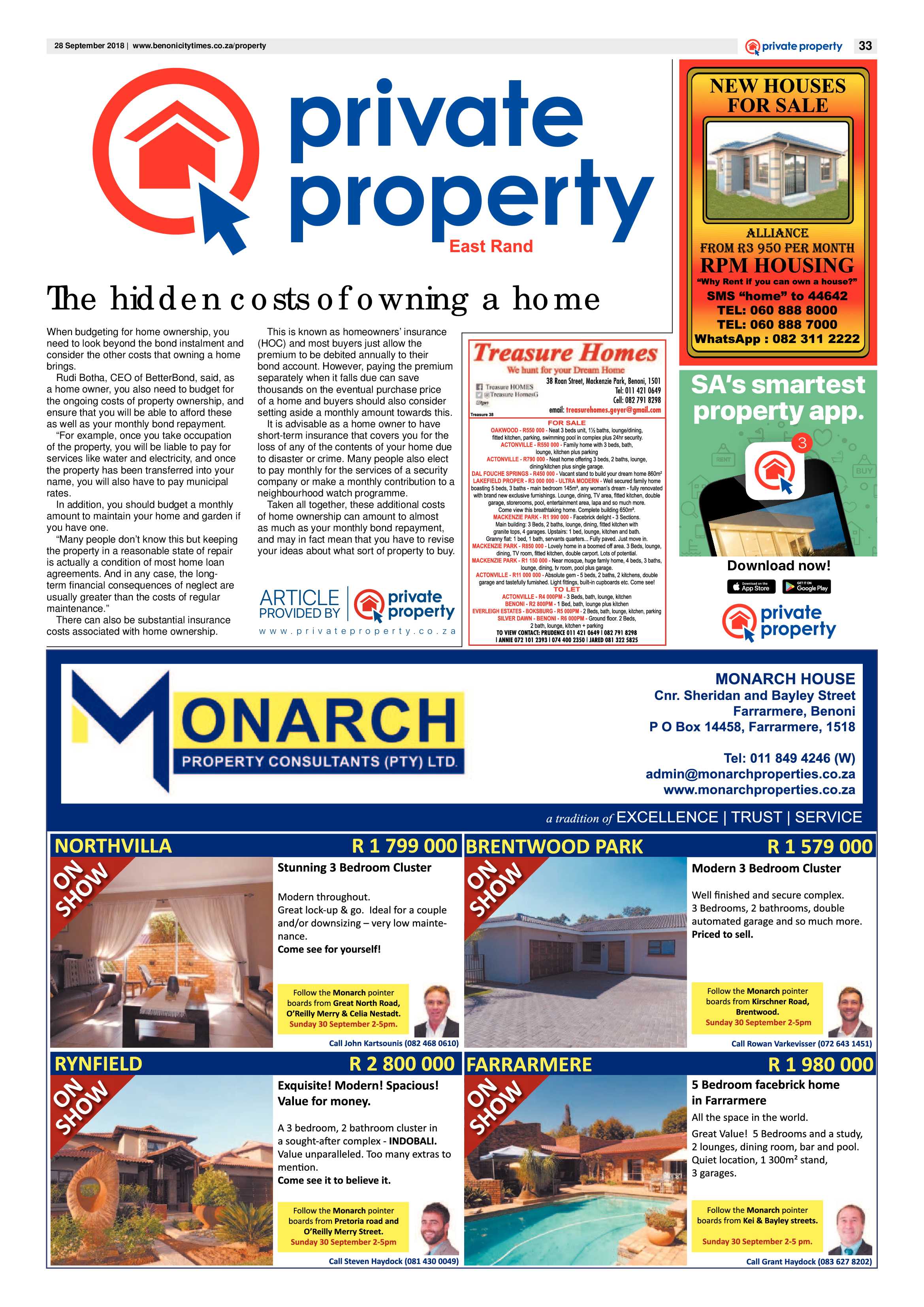 Benoni City Times 27 September 2018 page 33
