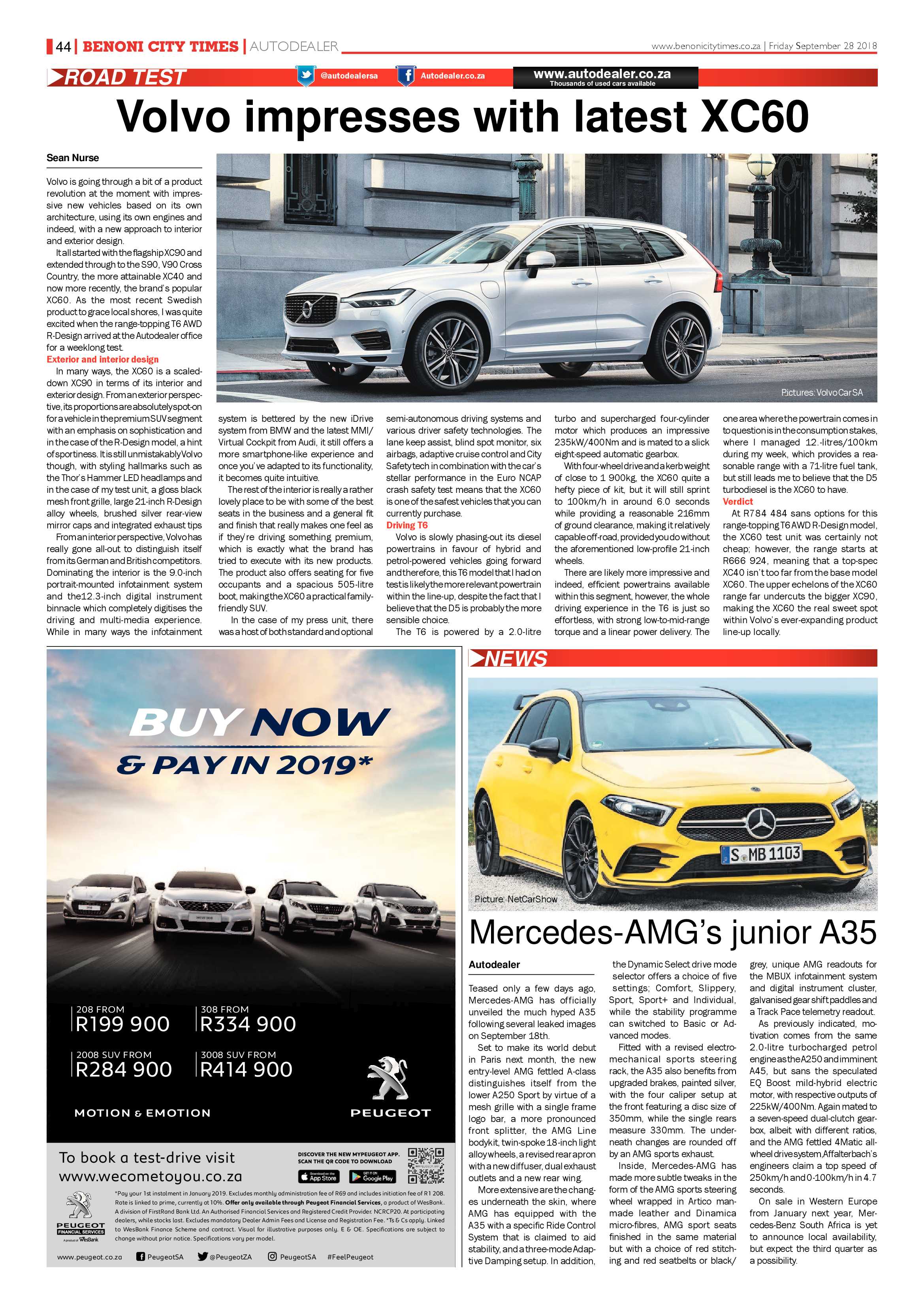 Benoni City Times 27 September 2018 page 44