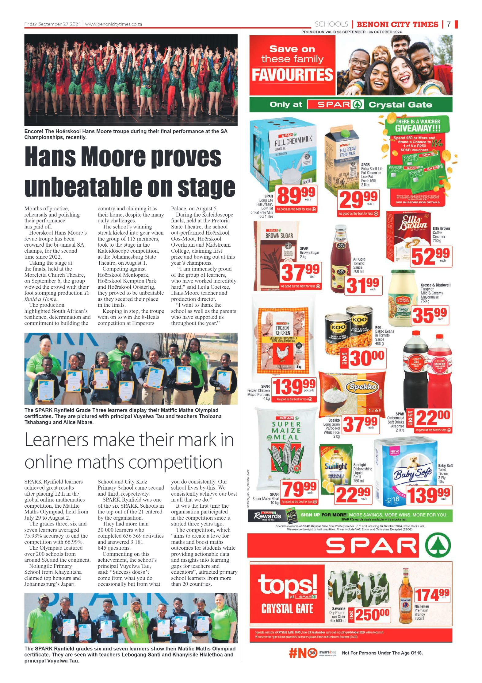 Benoni City Times 27 September 2024 page 7