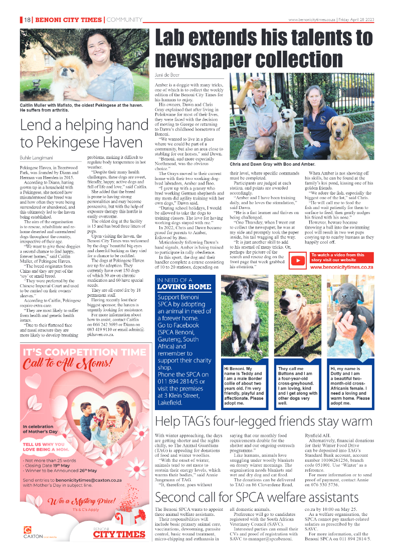 Benoni City Times 28 April 2023 page 18