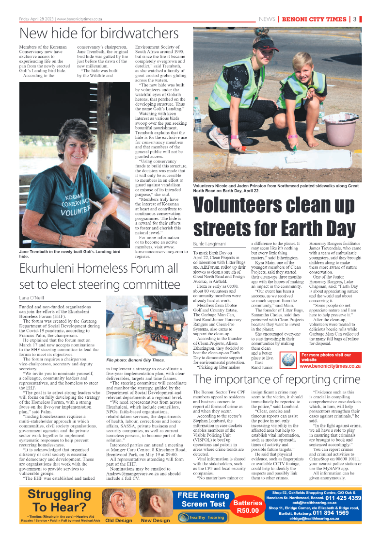 Benoni City Times 28 April 2023 page 3