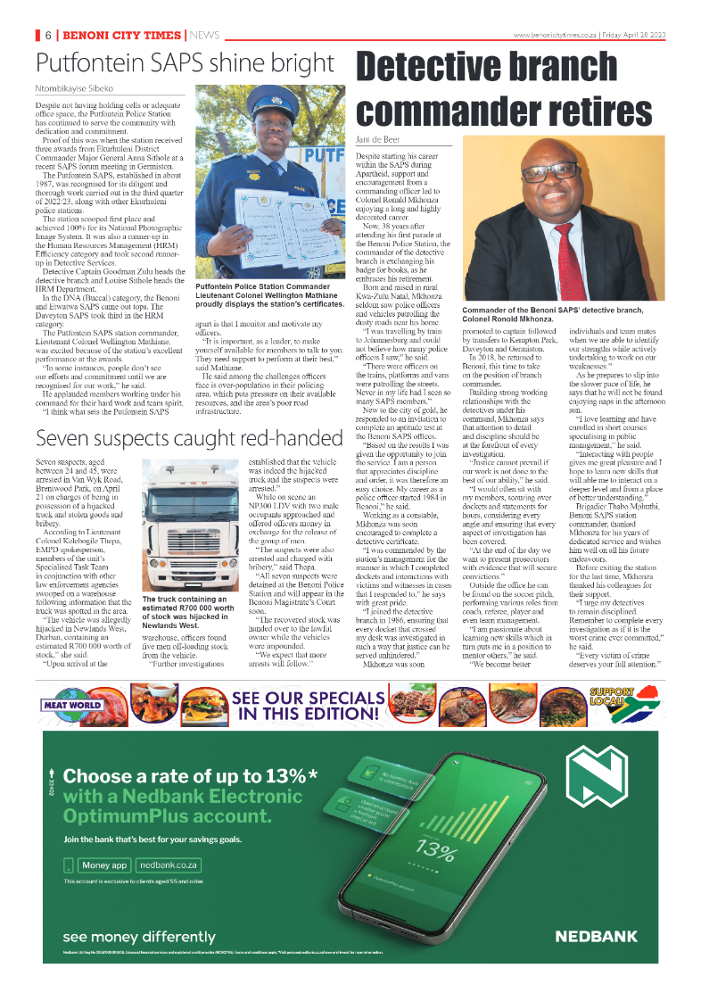 Benoni City Times 28 April 2023 page 6