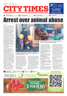 Benoni City Times 28 August 2026