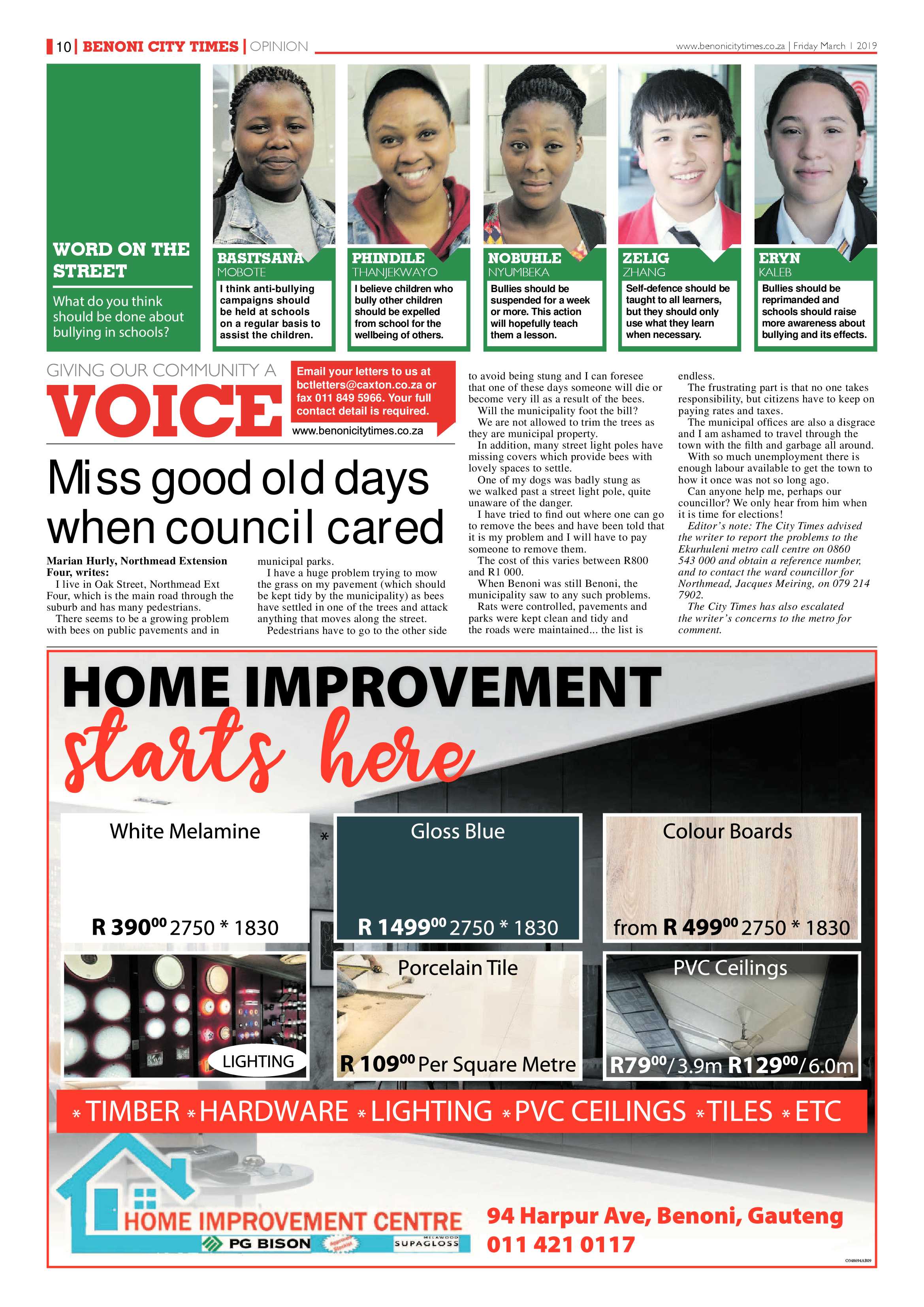 Benoni City Times 28 February 2019 page 10