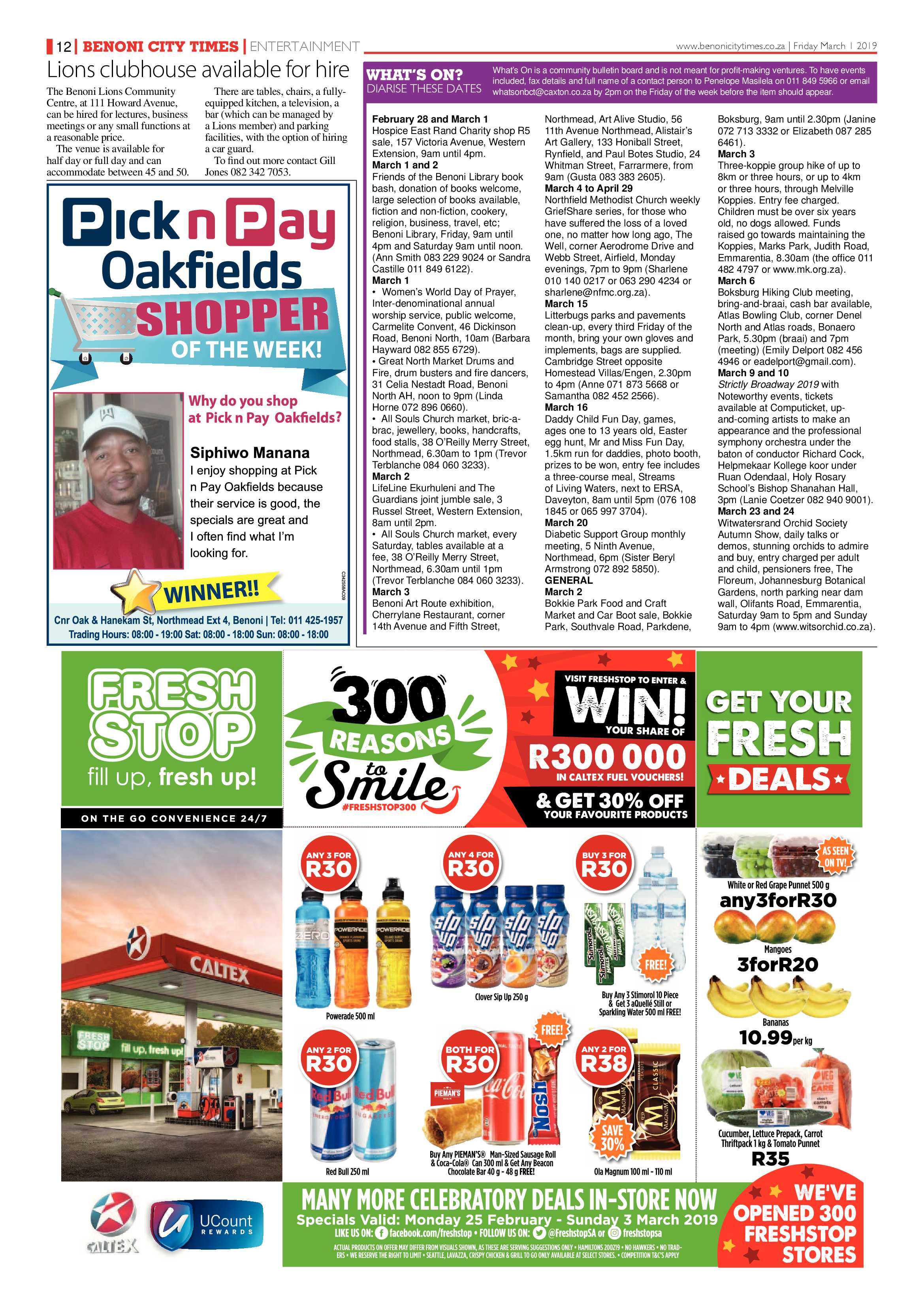 Benoni City Times 28 February 2019 page 12