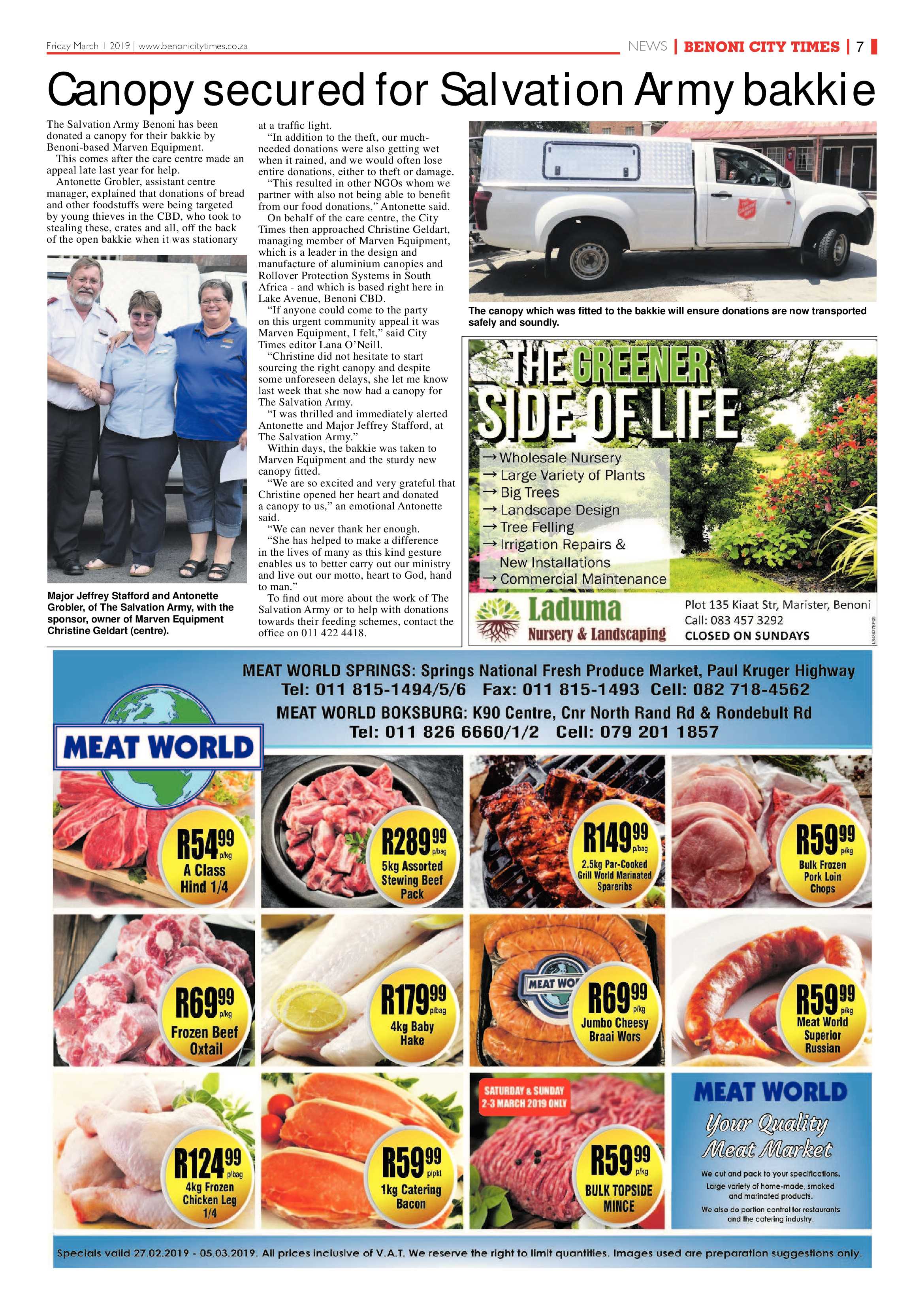 Benoni City Times 28 February 2019 page 7