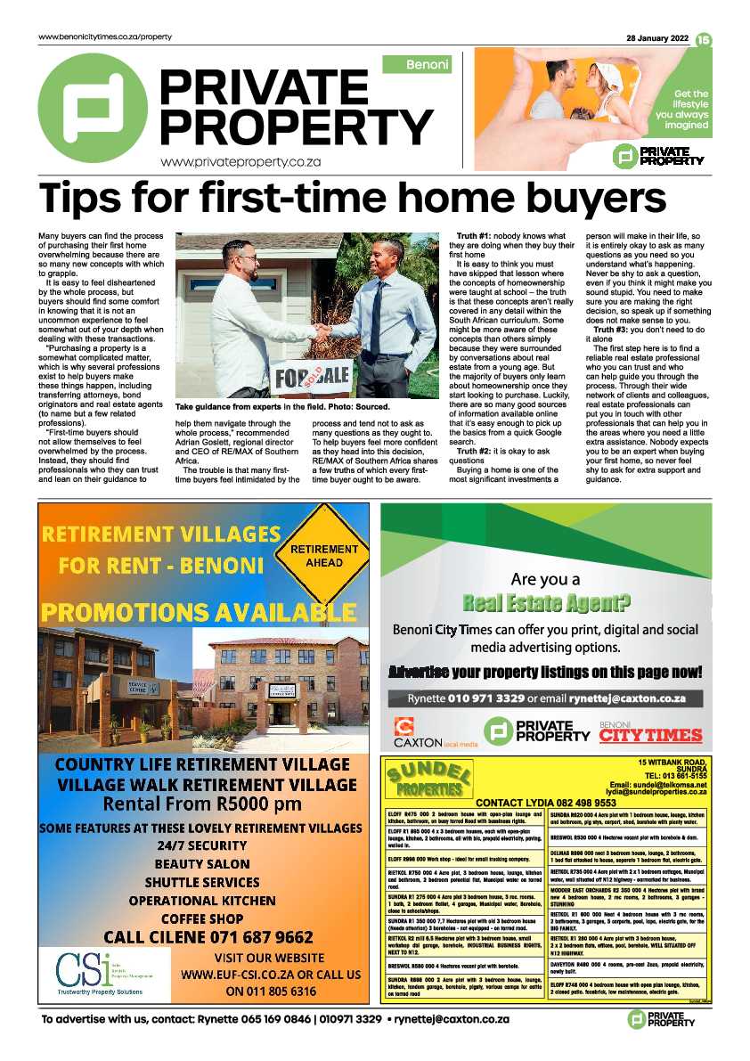 Benoni City Times 28 January 2022 page 15