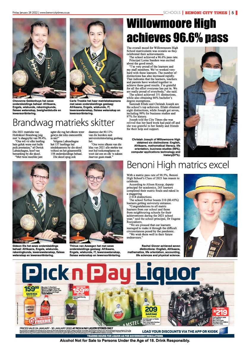 Benoni City Times 28 January 2022 page 5