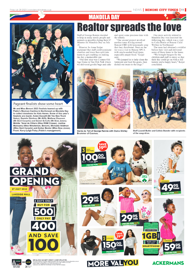 Benoni City Times 28 July  2023 page 11