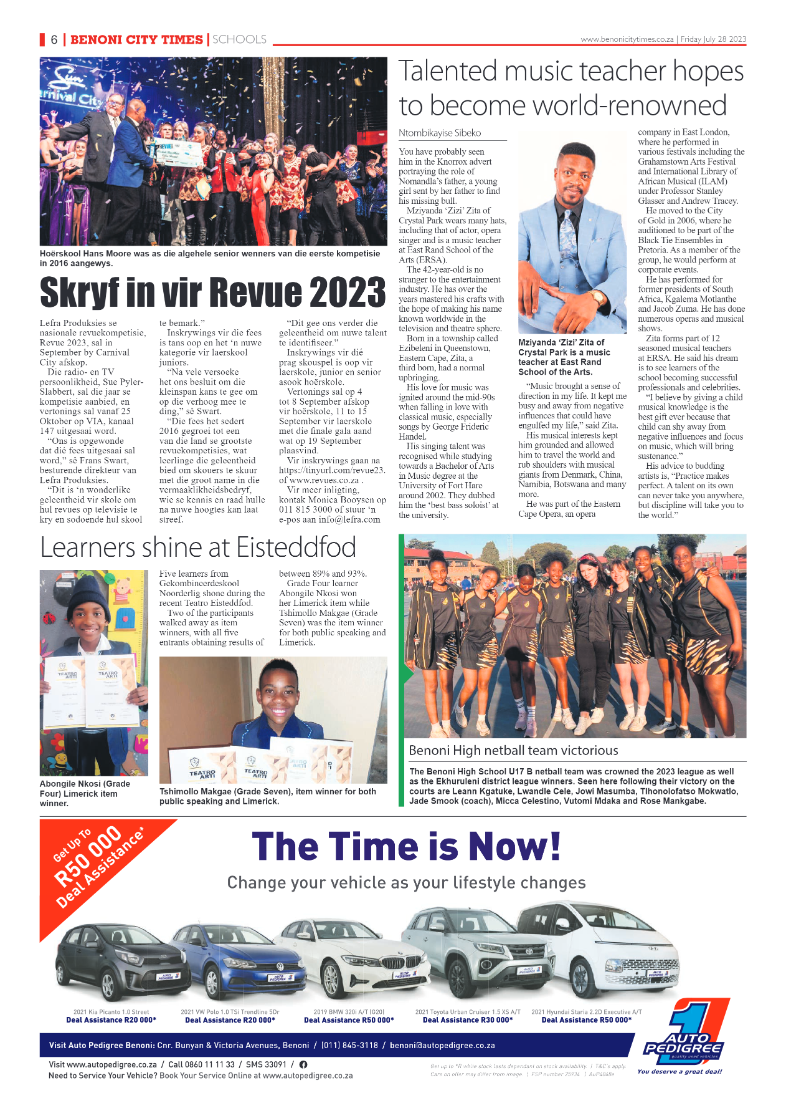 Benoni City Times 28 July  2023 page 6