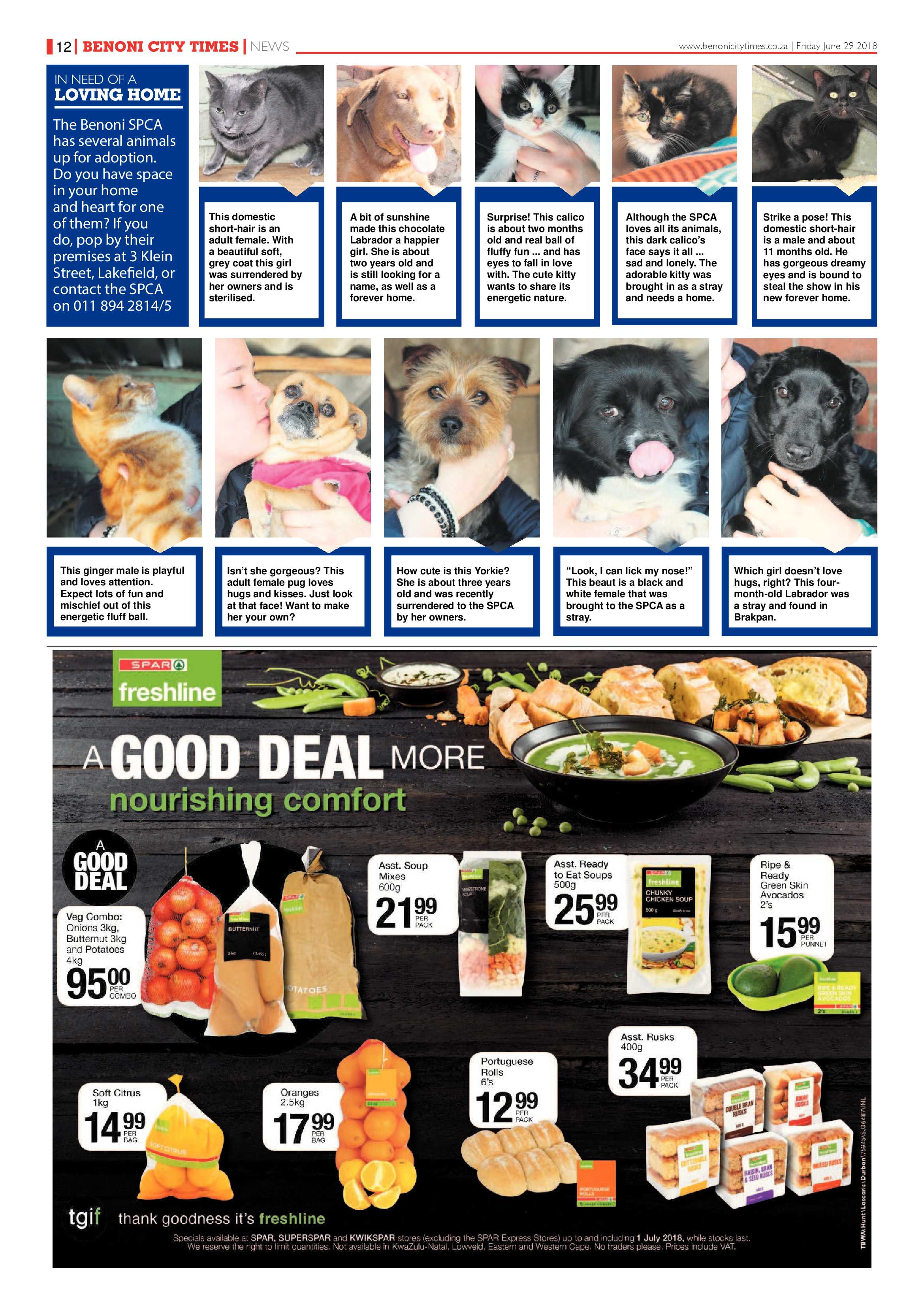 Benoni City Times 28 June 2018 page 12