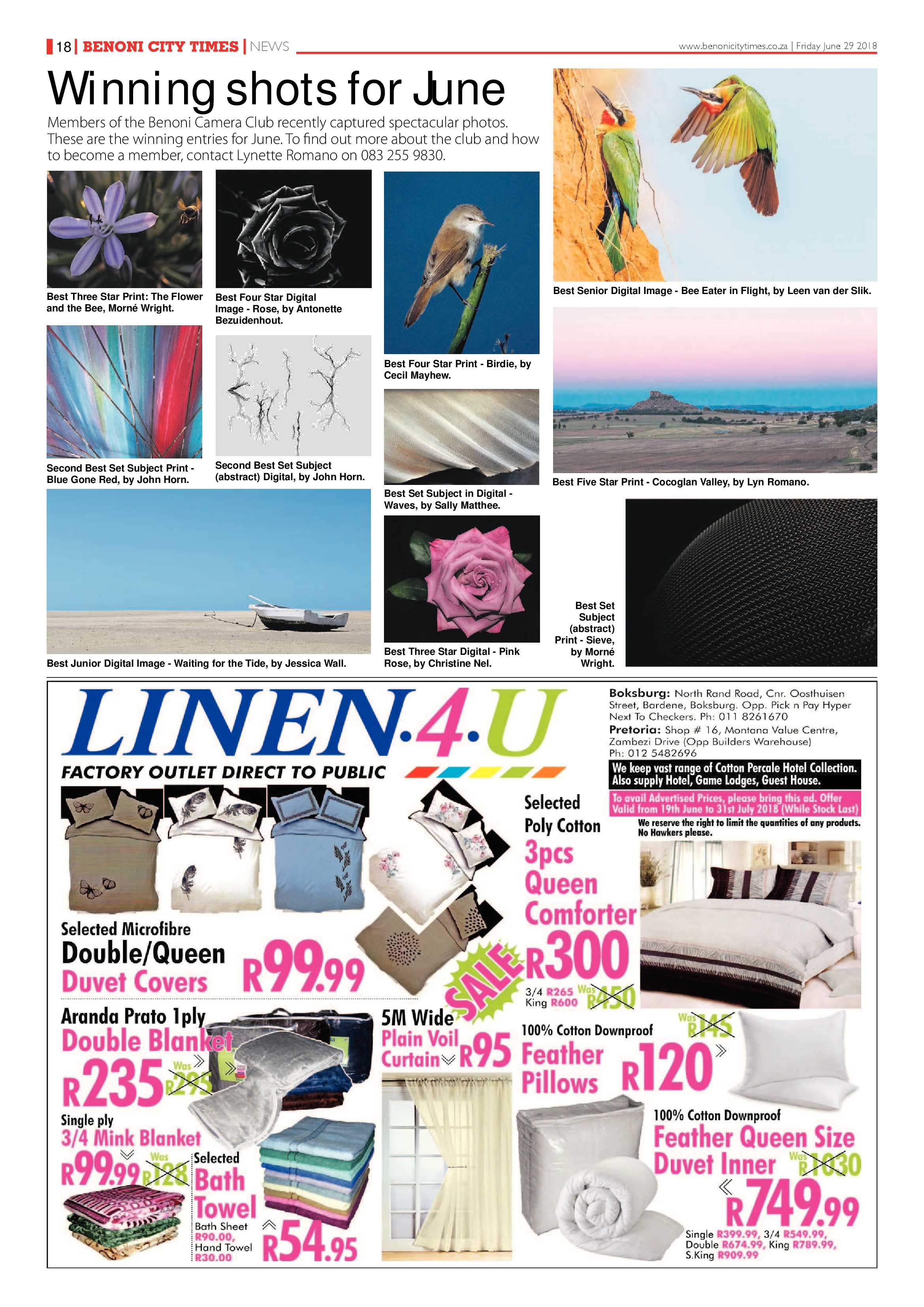 Benoni City Times 28 June 2018 page 18
