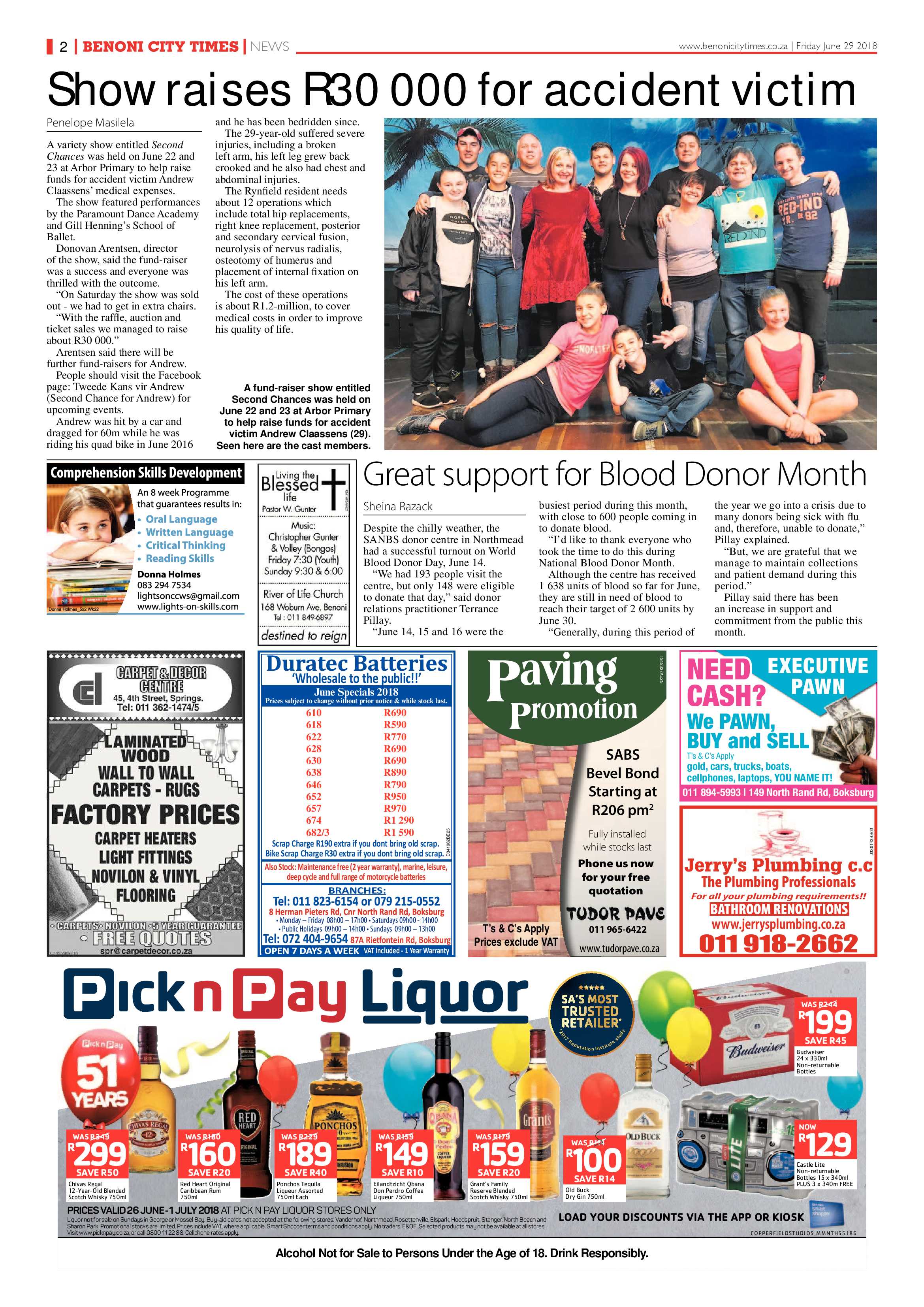 Benoni City Times 28 June 2018 page 2