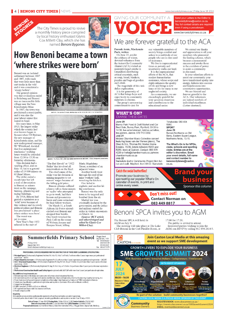 Benoni City Times 28 June 2024 page 4