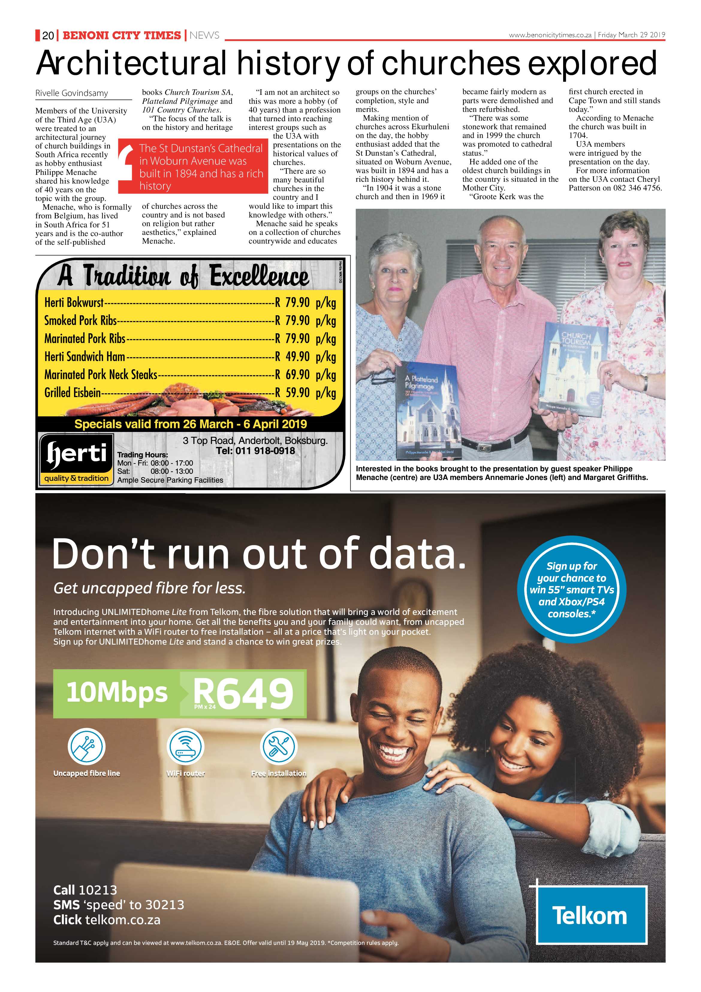 Benoni City Times 28 March 2019 page 20
