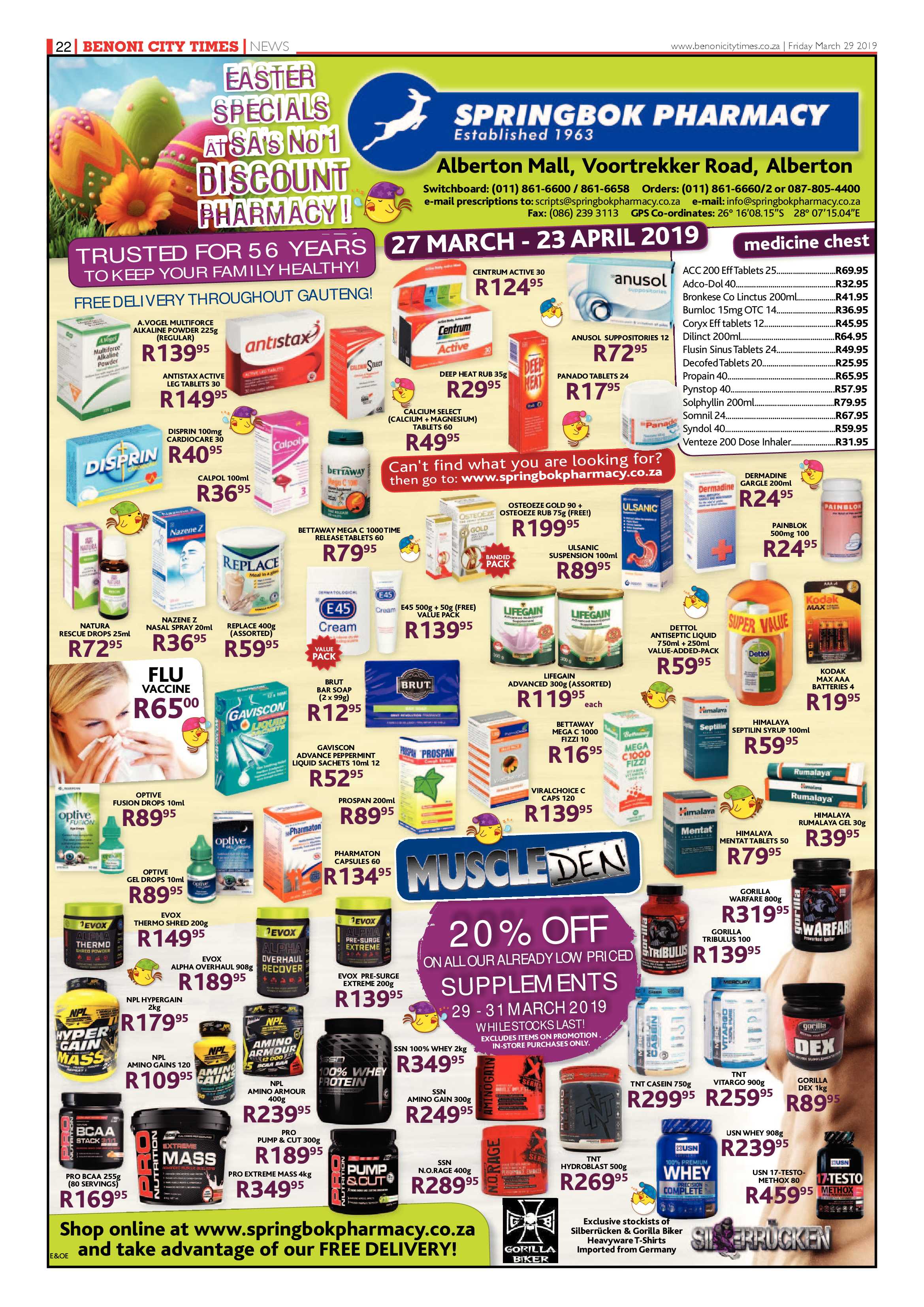 Benoni City Times 28 March 2019 page 22