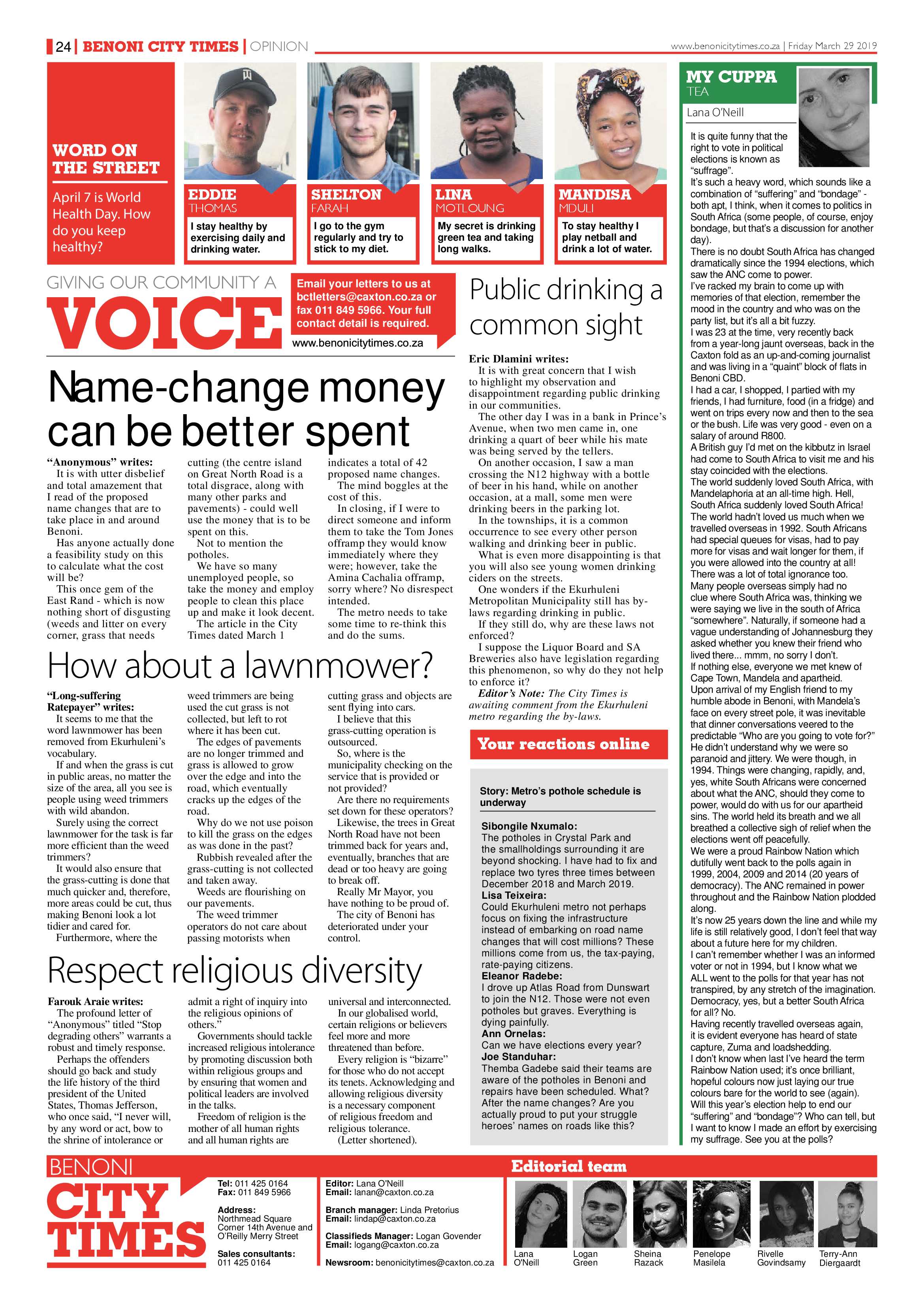 Benoni City Times 28 March 2019 page 24