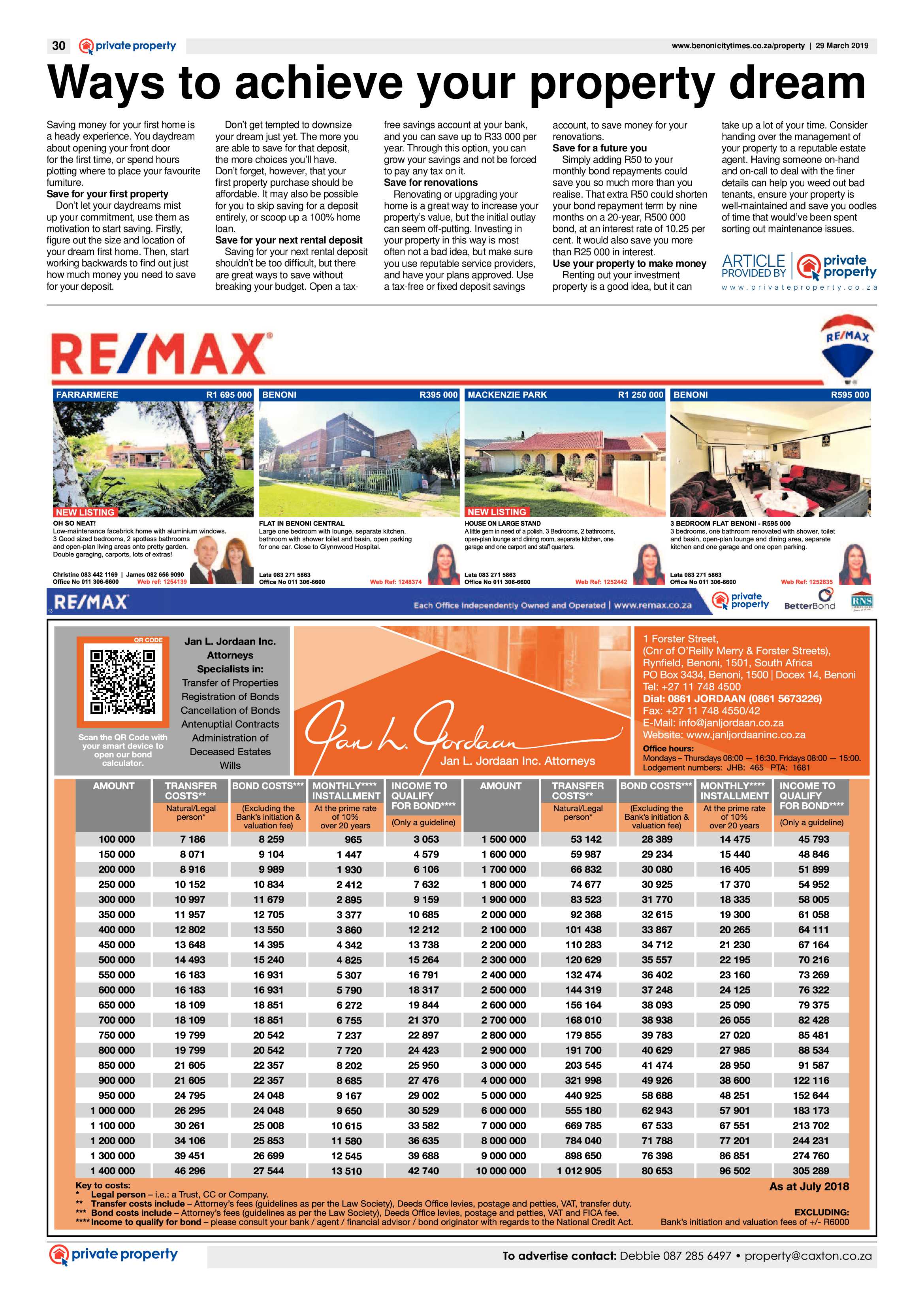 Benoni City Times 28 March 2019 page 30