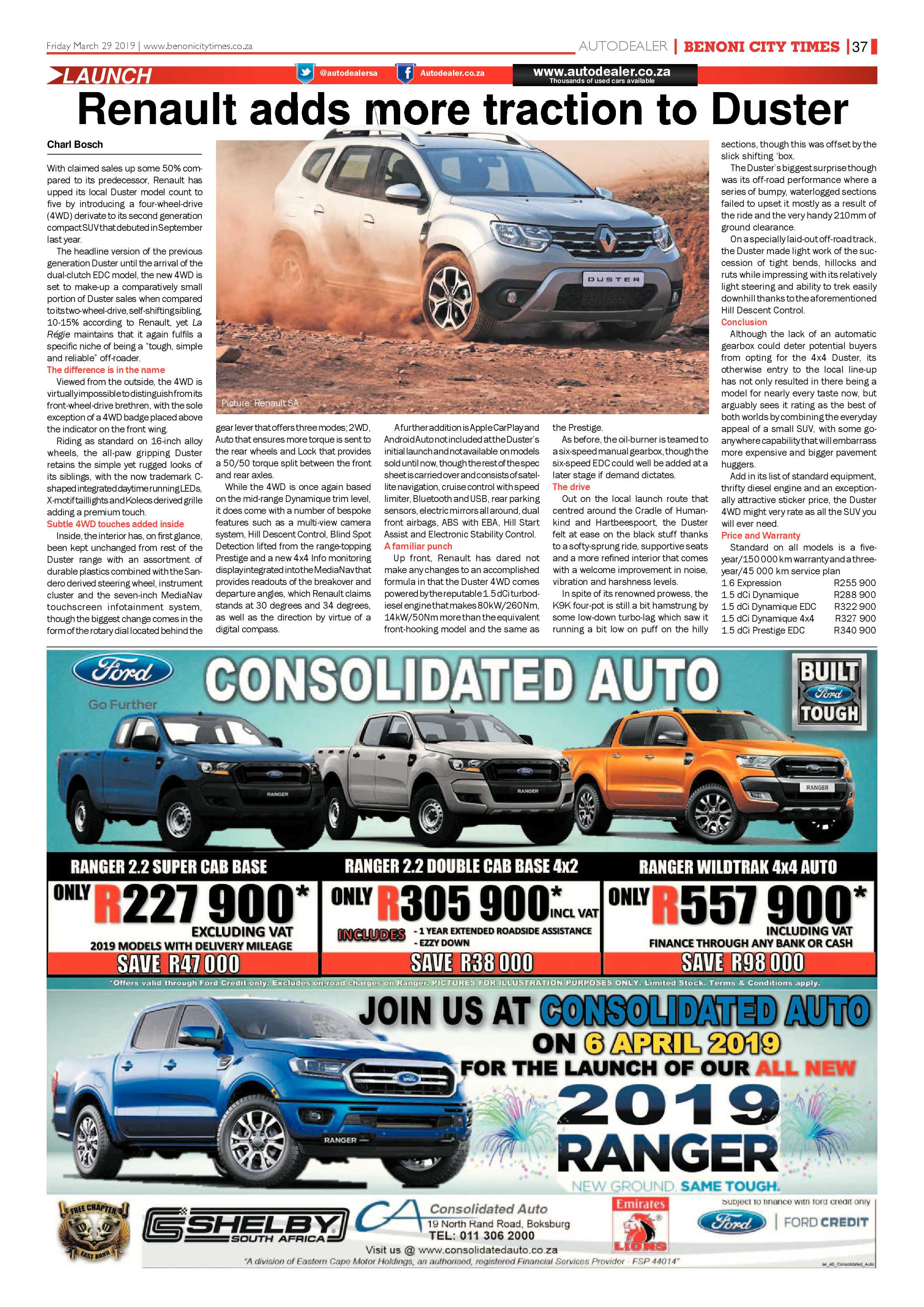 Benoni City Times 28 March 2019 page 37