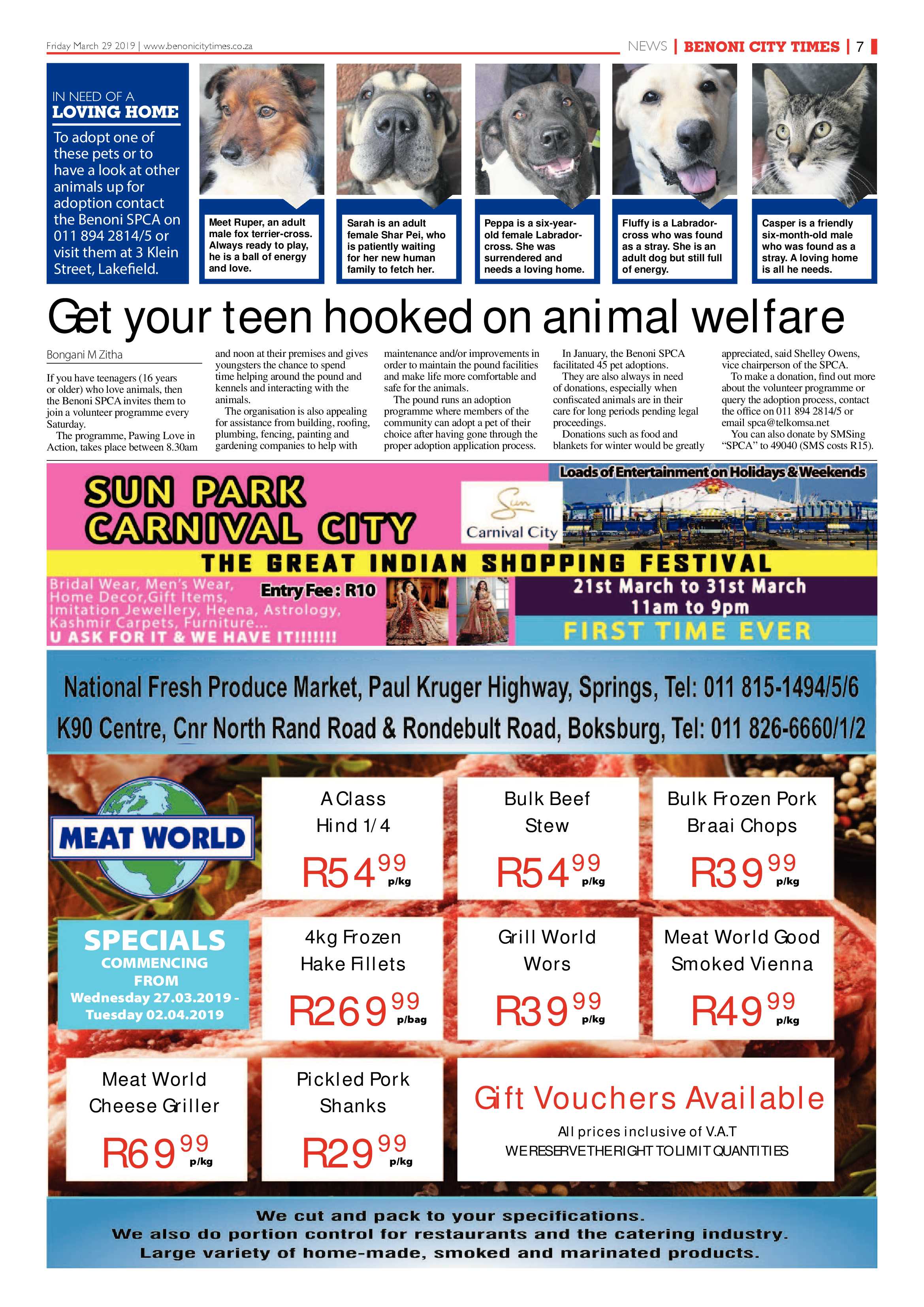 Benoni City Times 28 March 2019 page 7