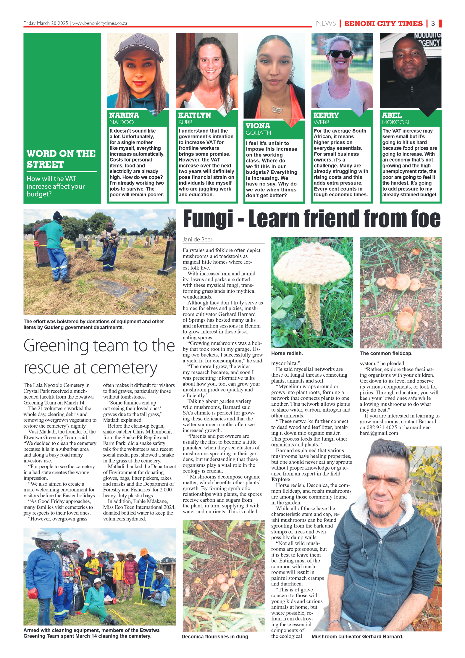 Benoni City Times 28 March 2025 page 3