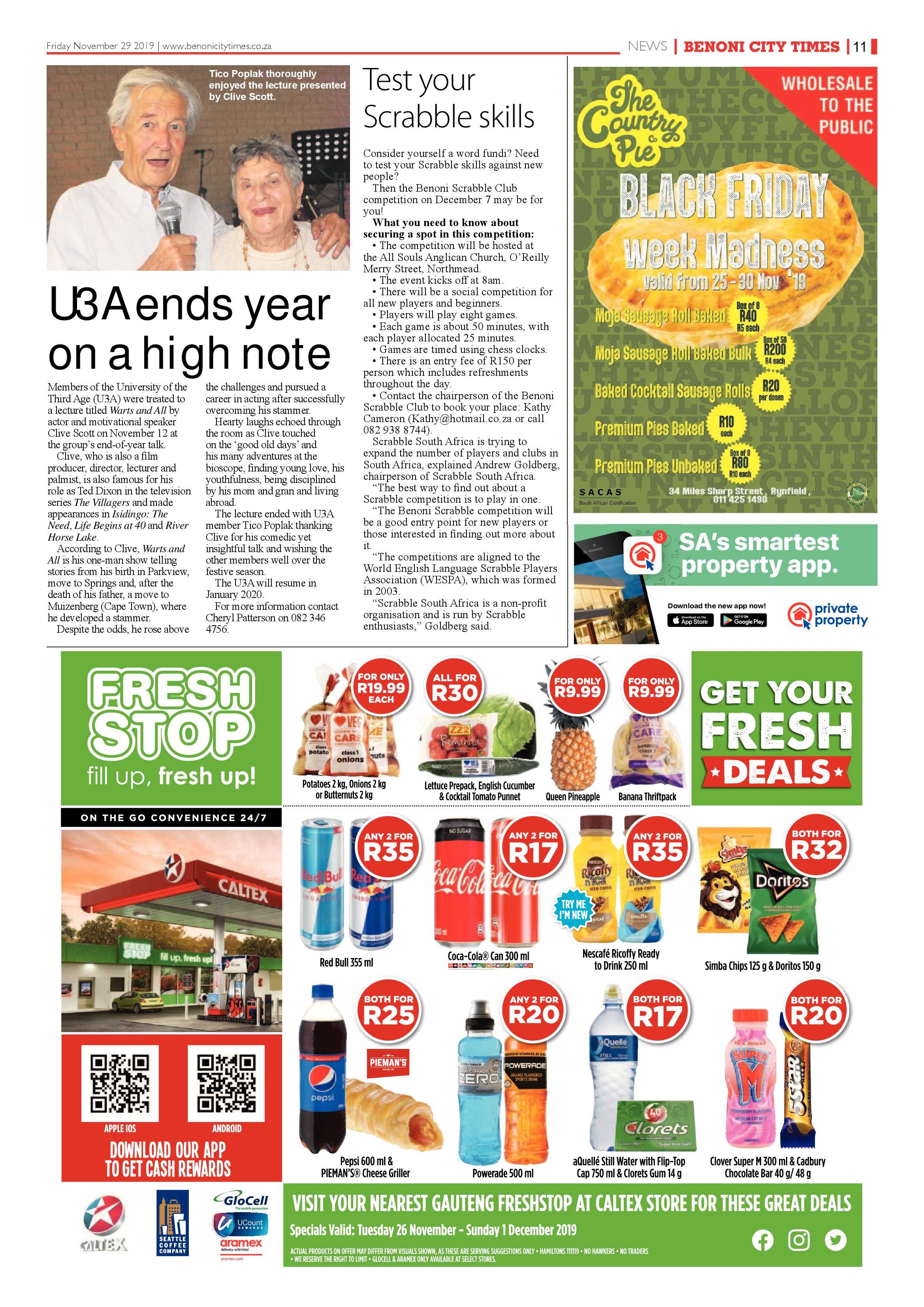 Benoni City Times 28 November 2019 page 11