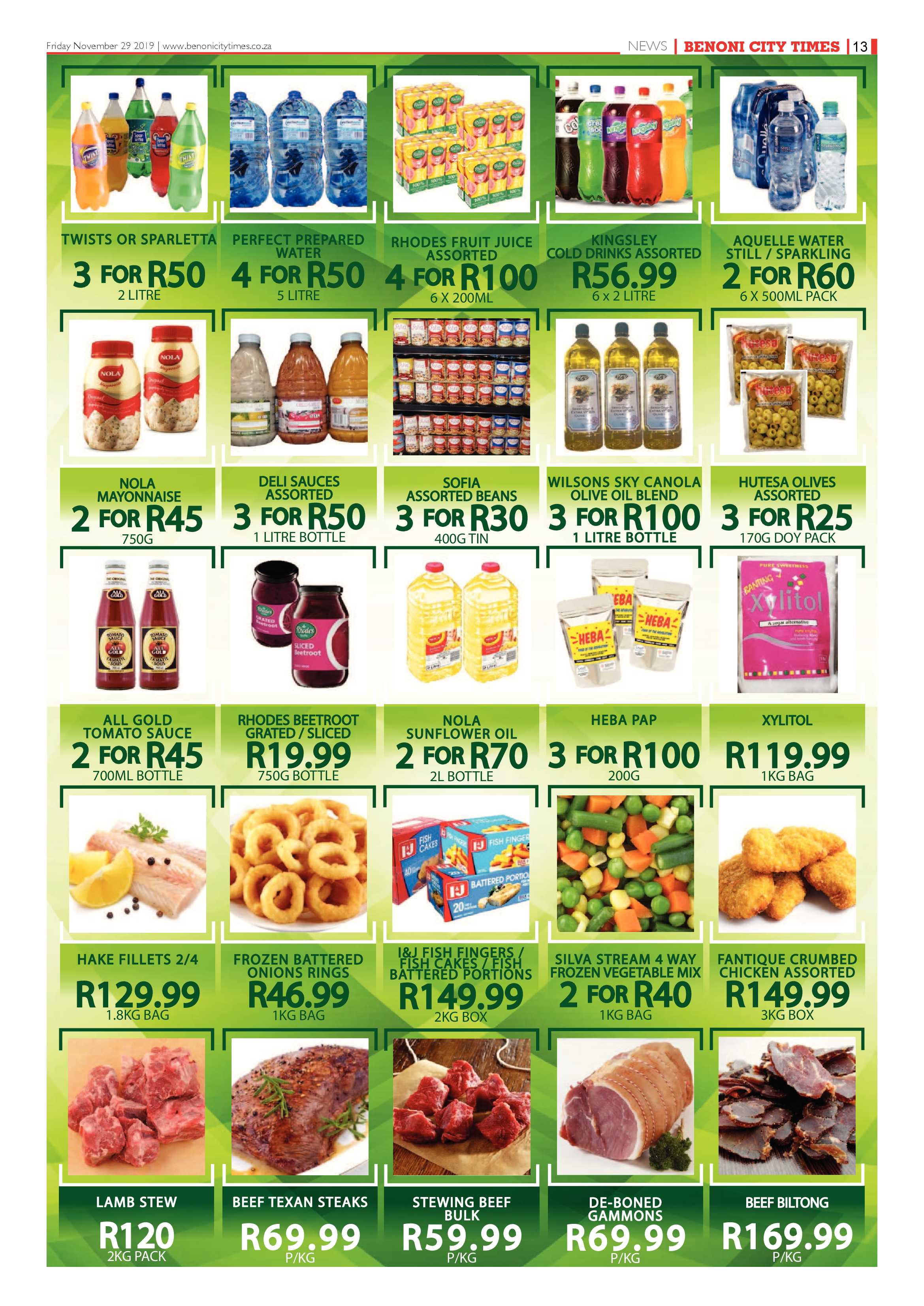 Benoni City Times 28 November 2019 page 13