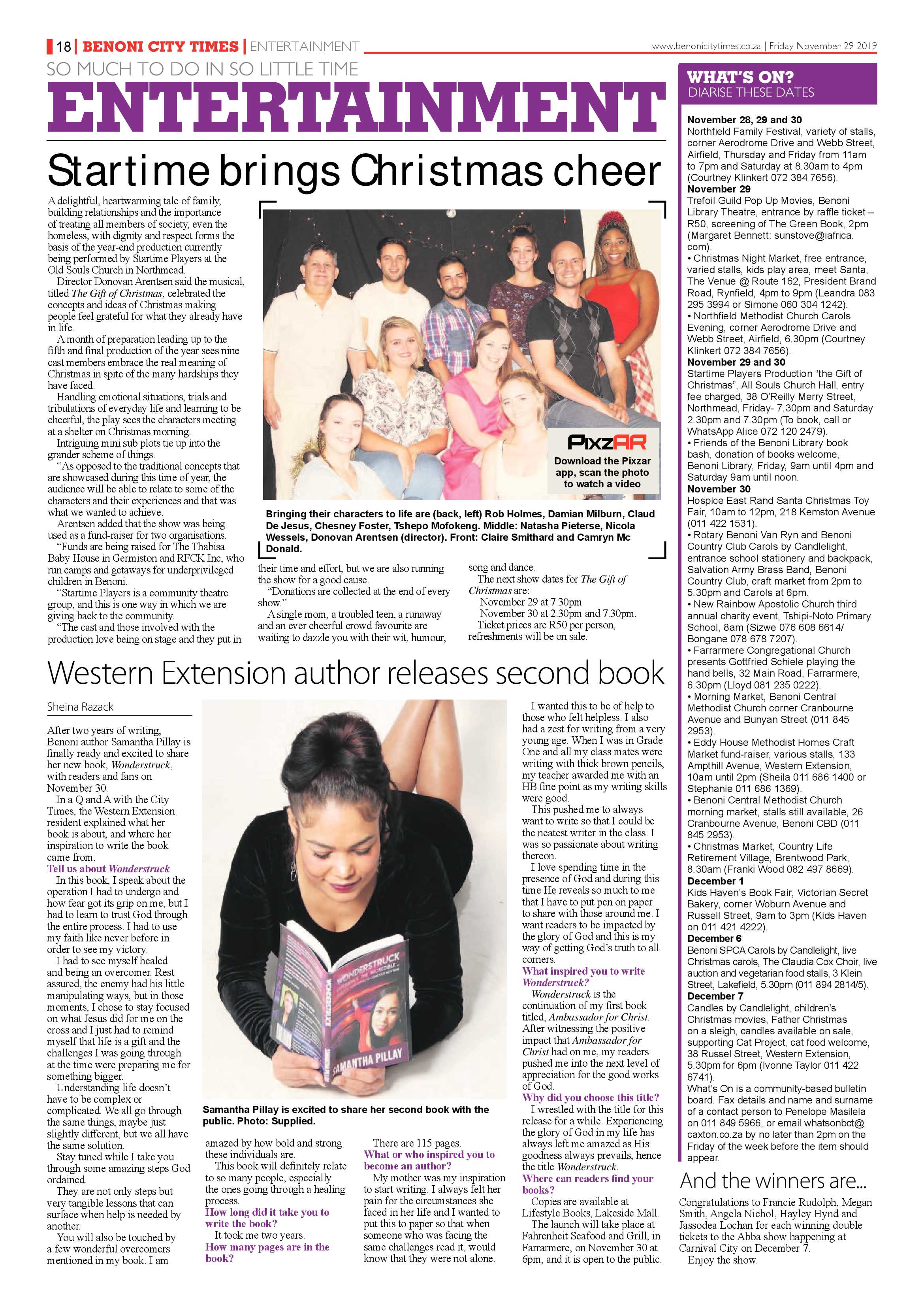 Benoni City Times 28 November 2019 page 18