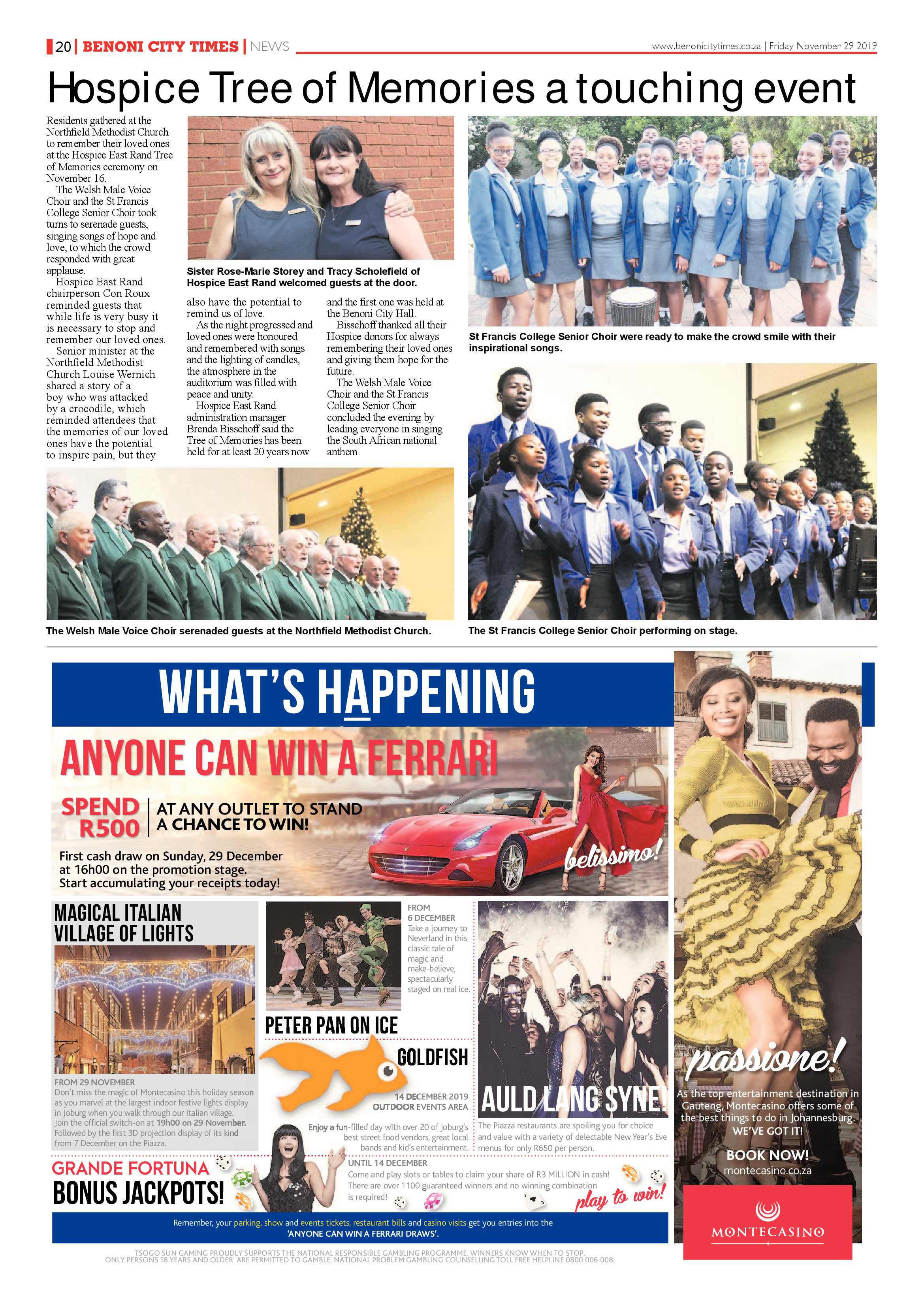 Benoni City Times 28 November 2019 page 20