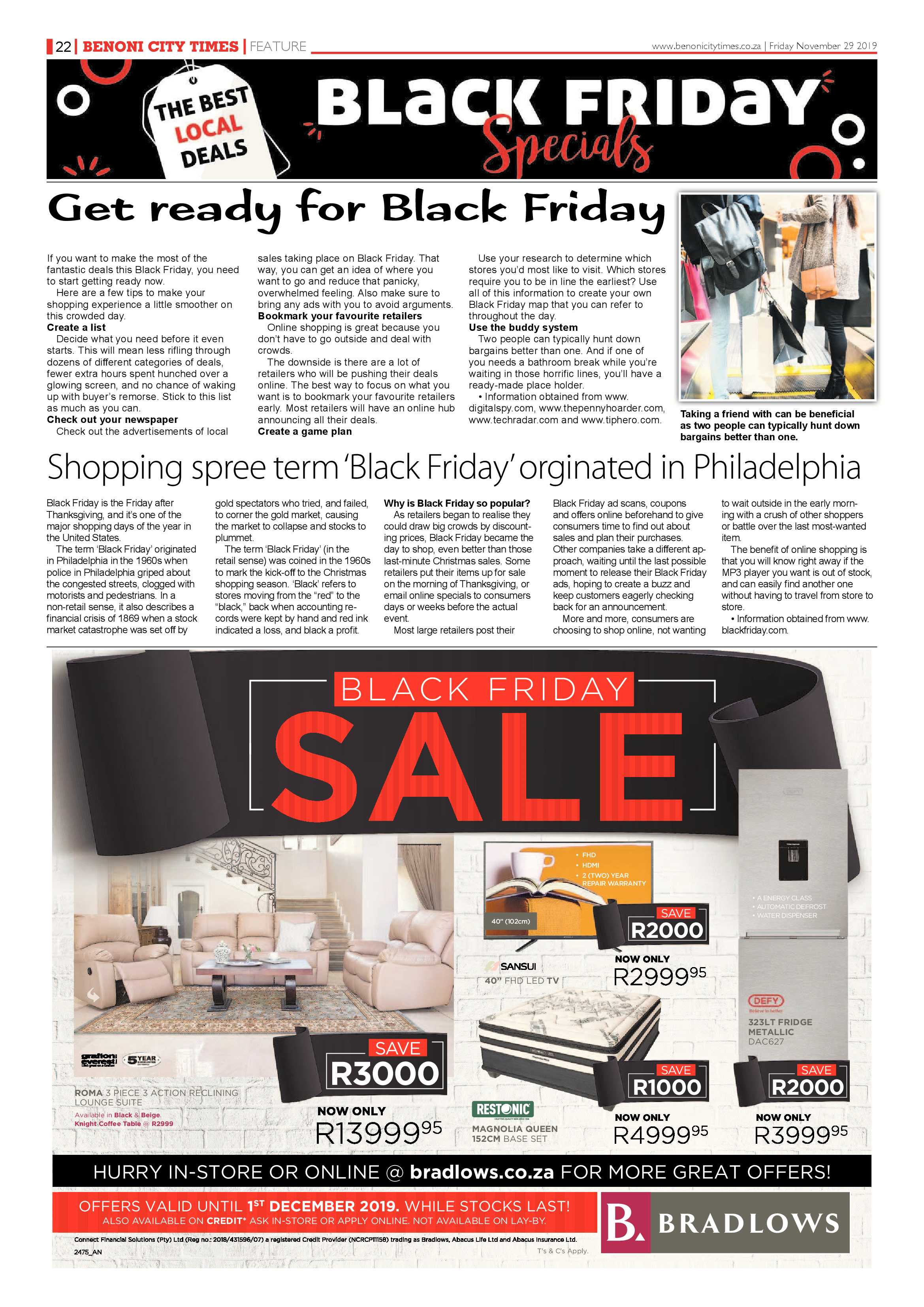Benoni City Times 28 November 2019 page 22