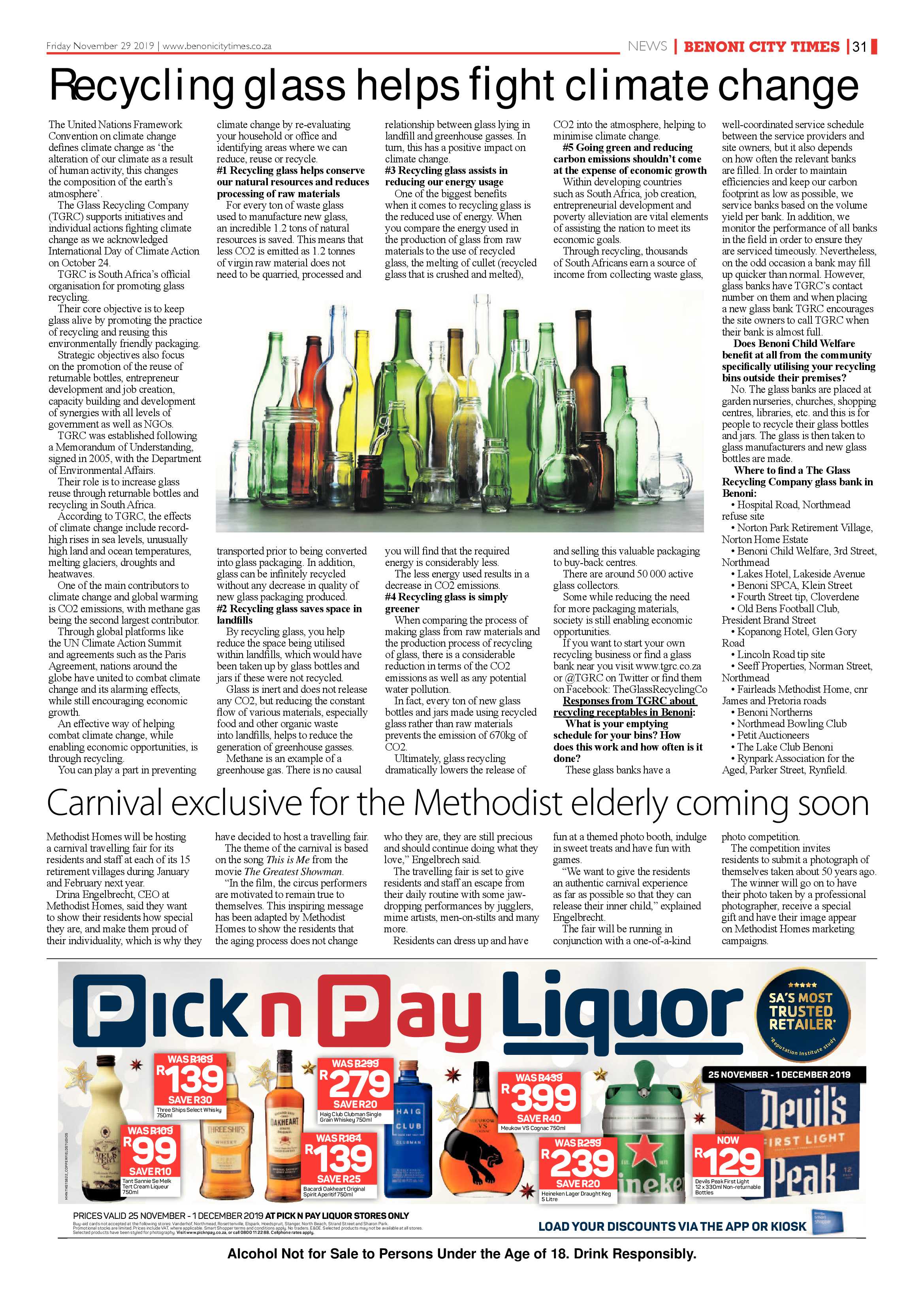 Benoni City Times 28 November 2019 page 31