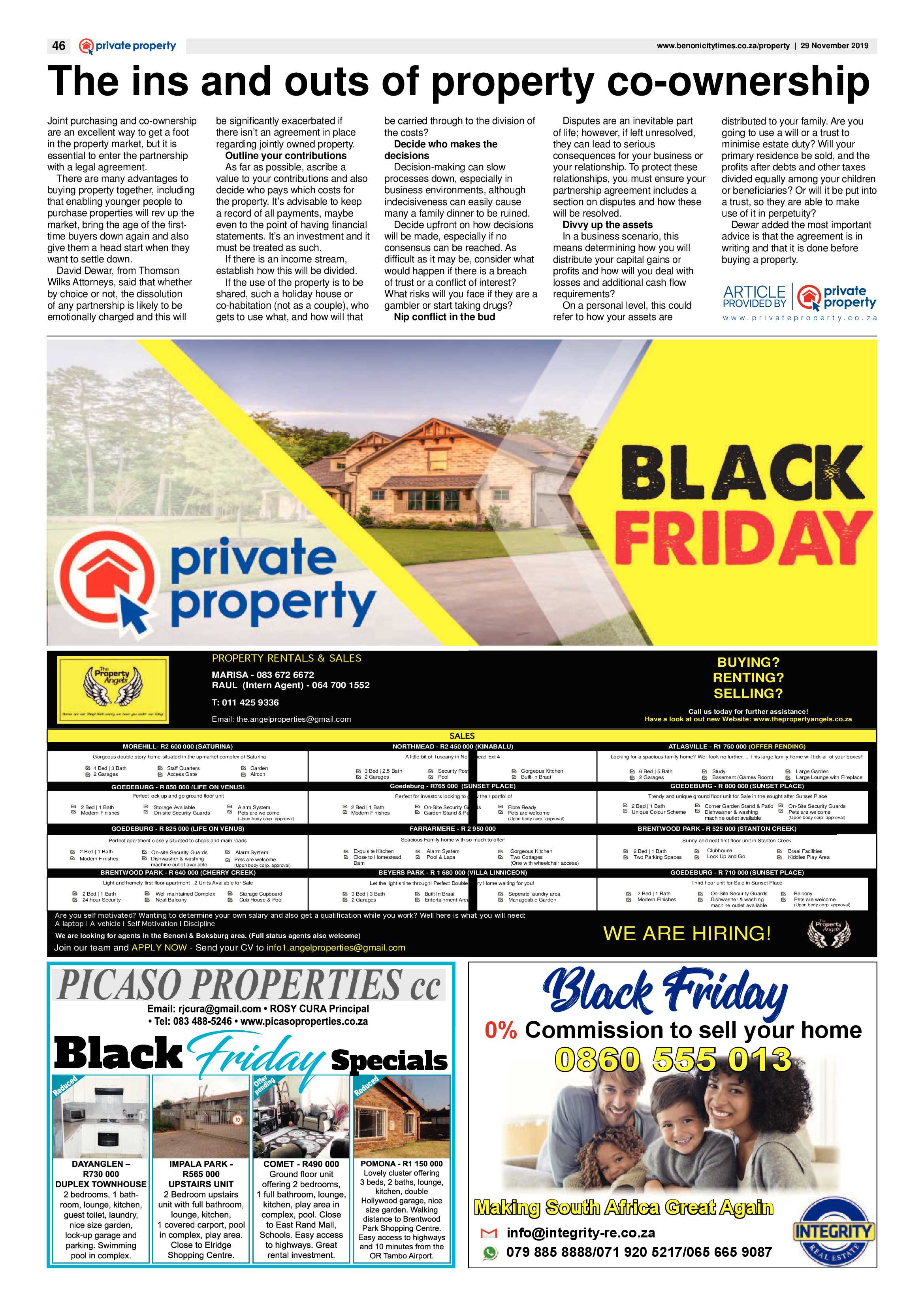 Benoni City Times 28 November 2019 page 46
