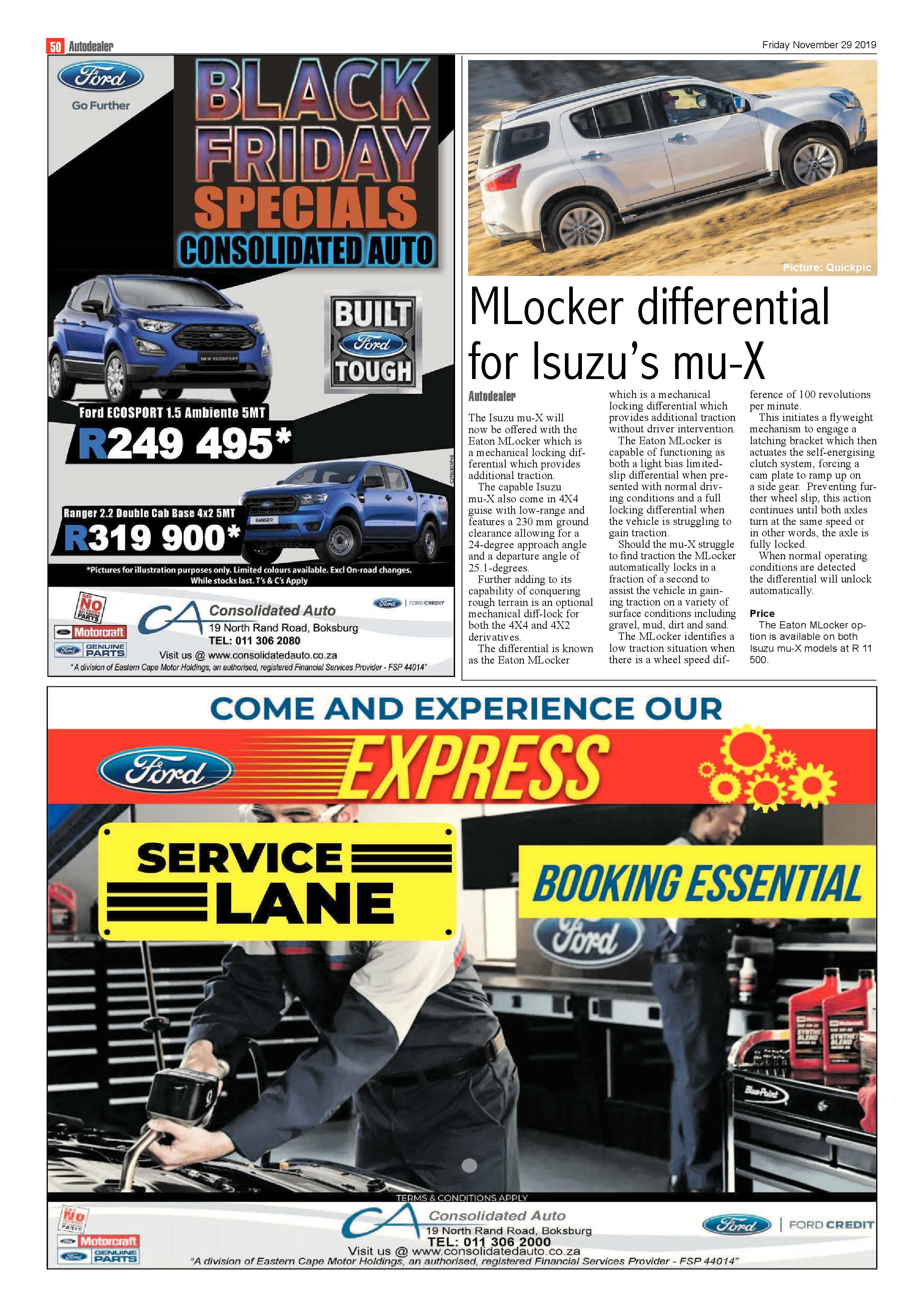 Benoni City Times 28 November 2019 page 50