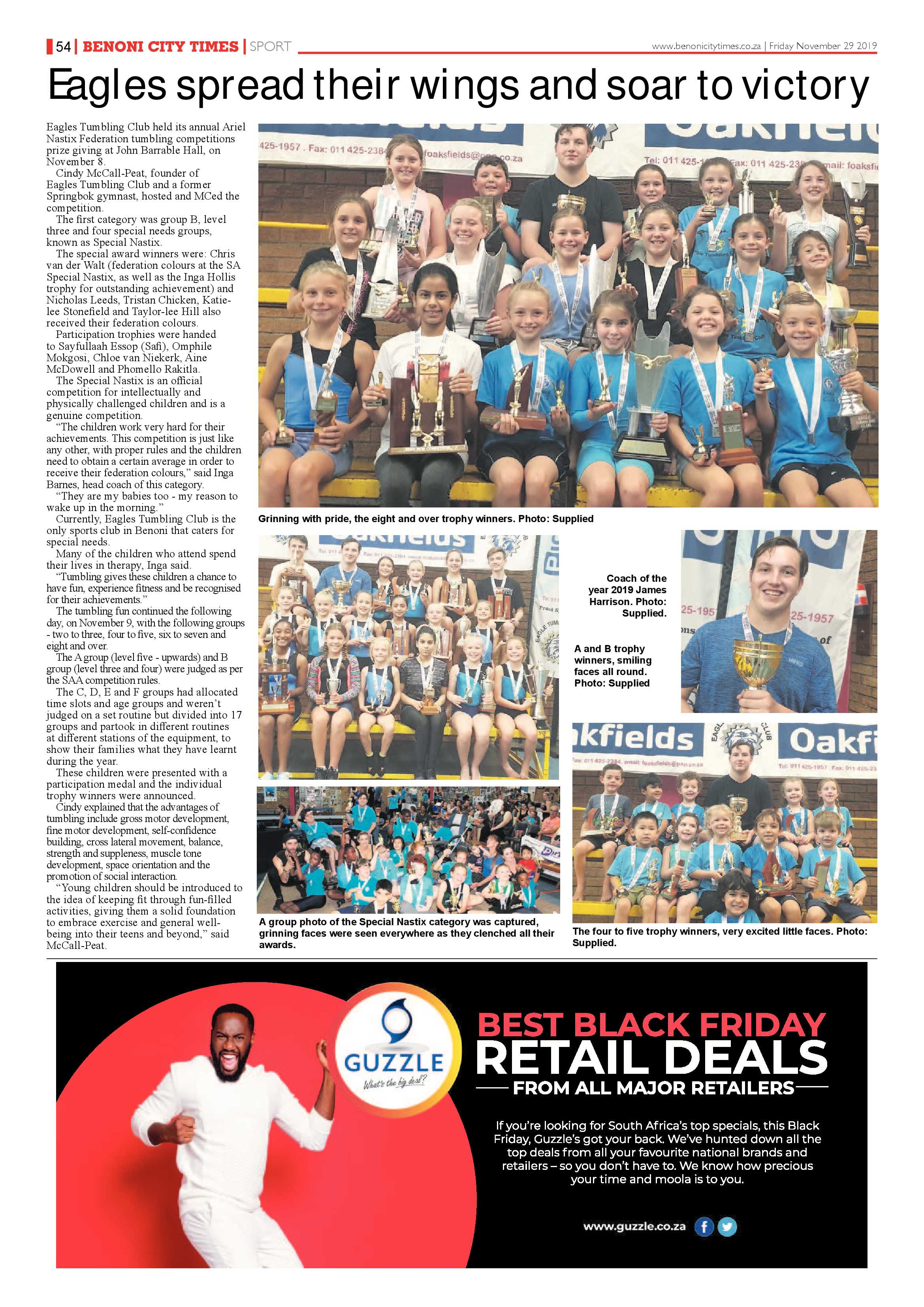 Benoni City Times 28 November 2019 page 54