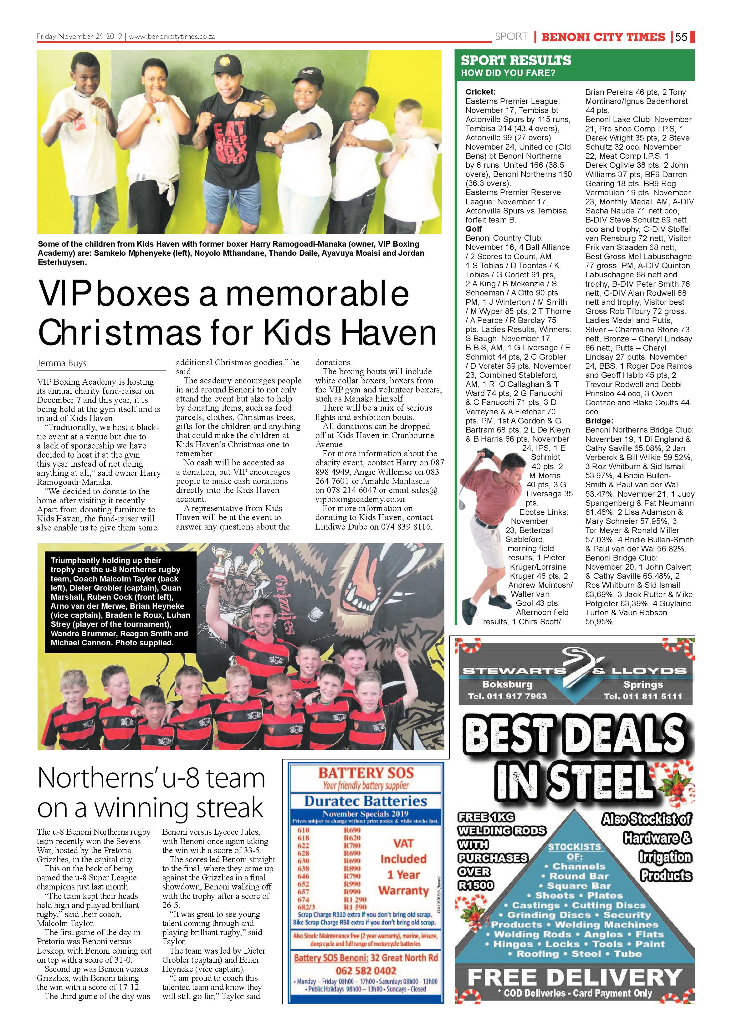 Benoni City Times 28 November 2019 page 55