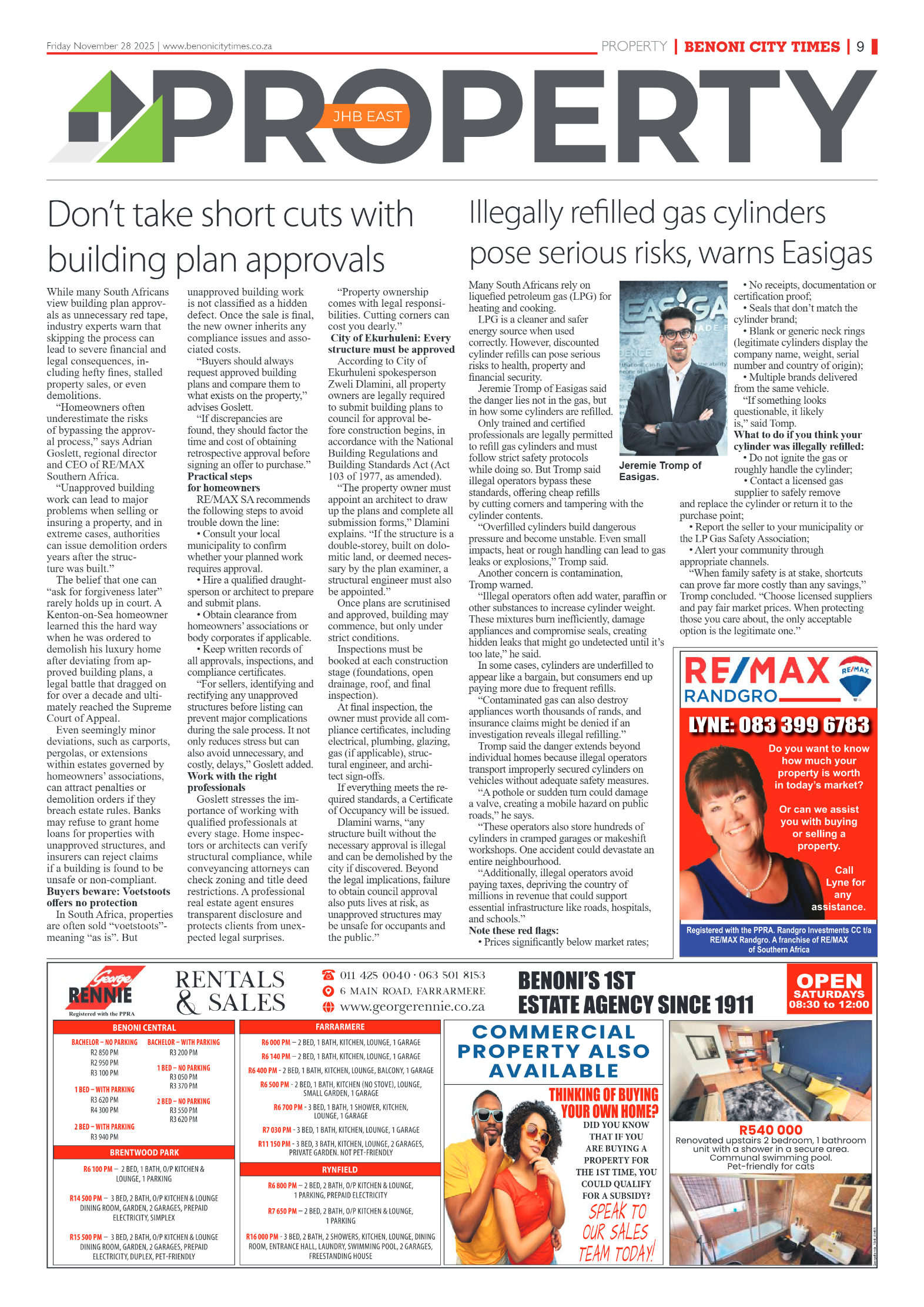 Benoni City Times 28 November 2025 page 11