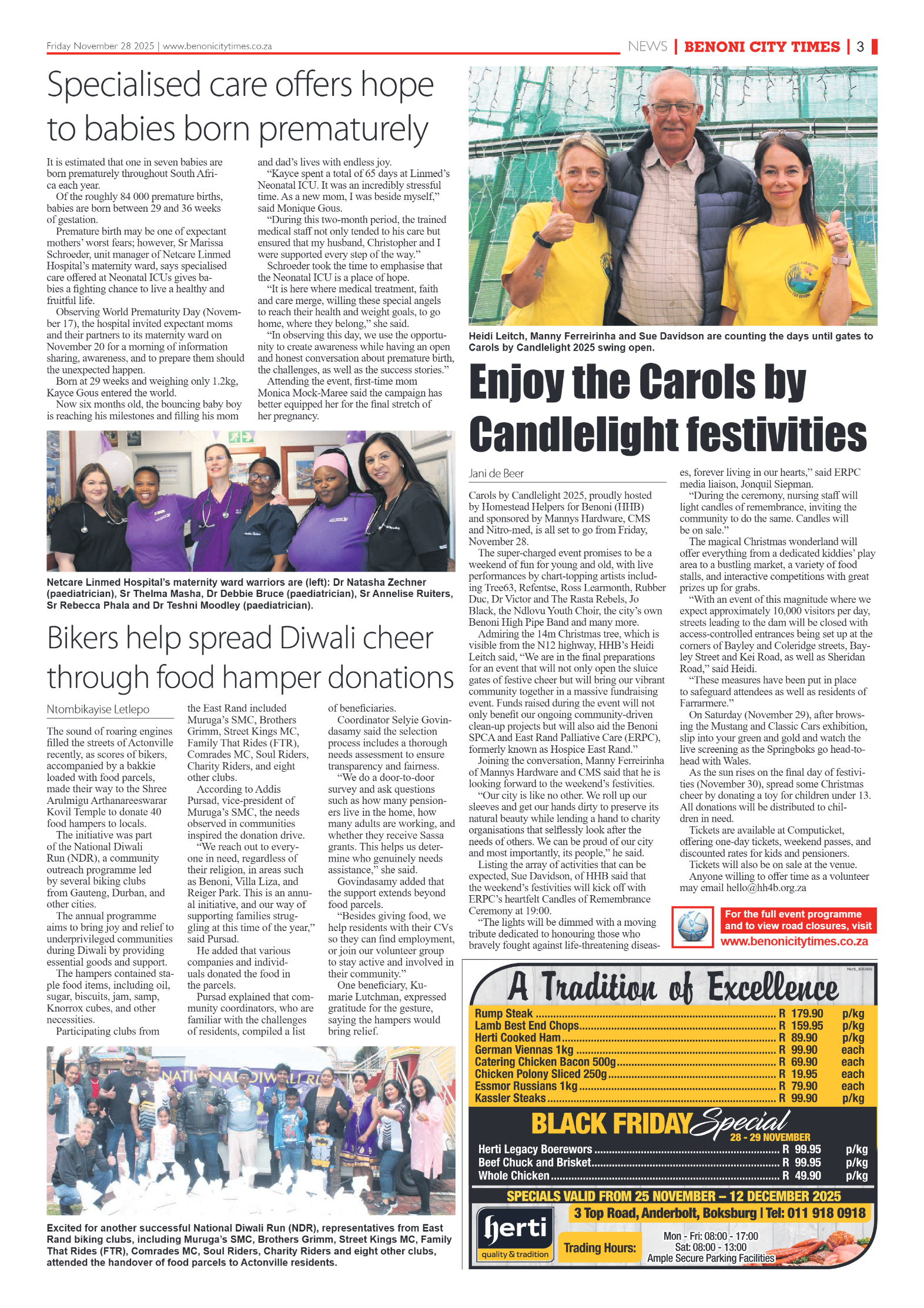 Benoni City Times 28 November 2025 page 5