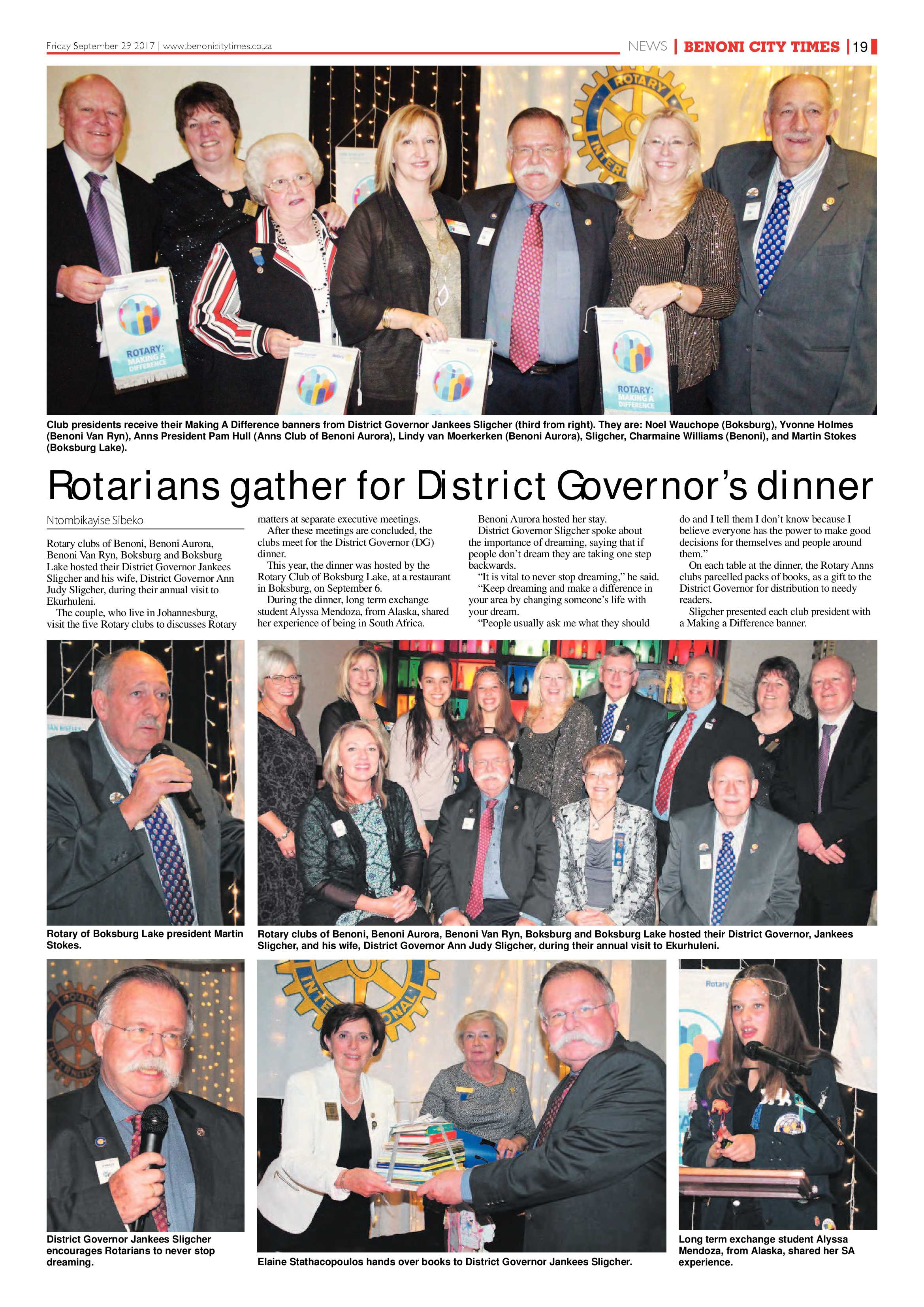 Benoni City Times 28 September 2017 page 19